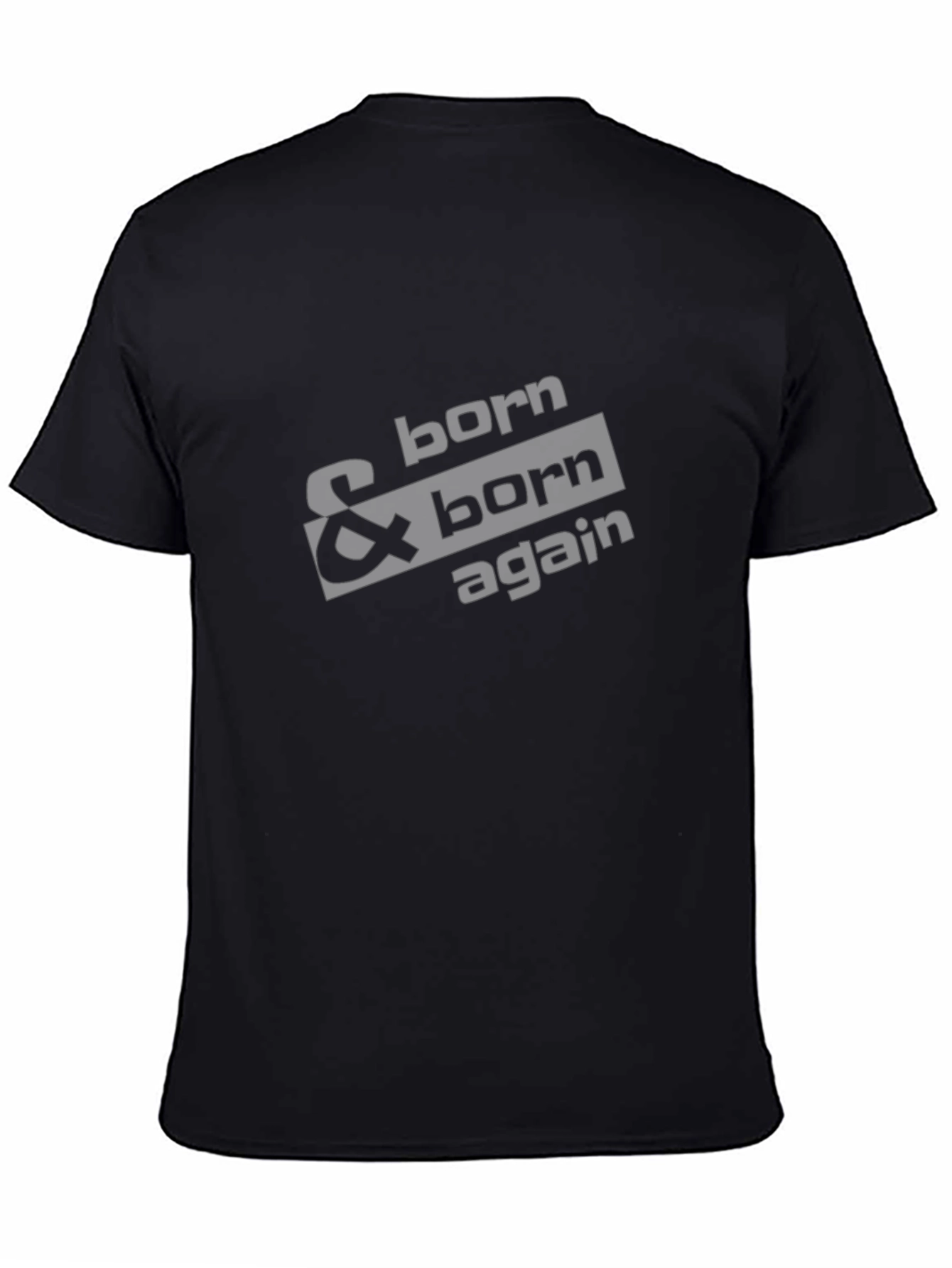 Born Again Graphic Tee - Stylish Cotton Blend