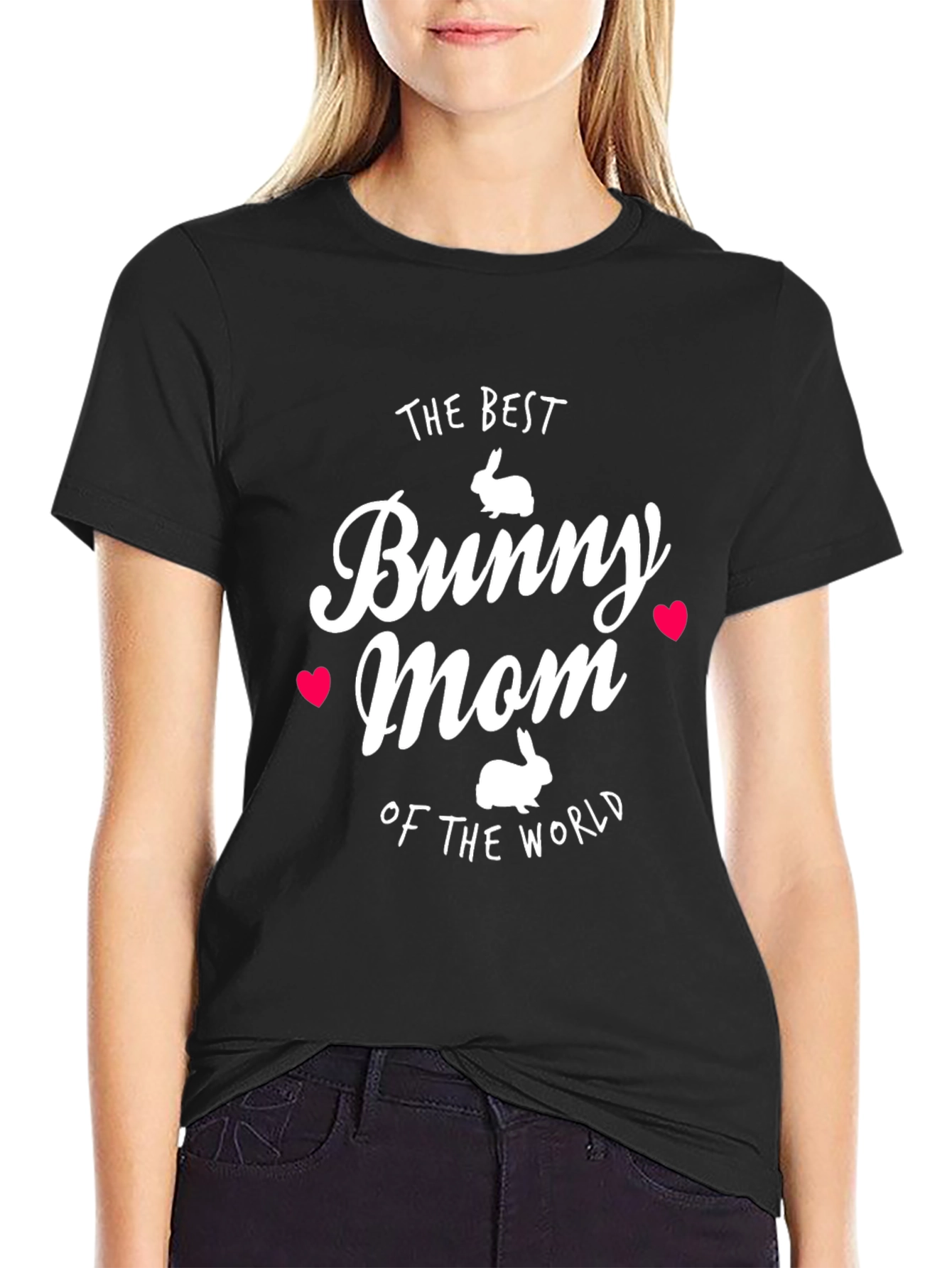 Best Bunny Mom T-Shirt - Cute Easter Shirt