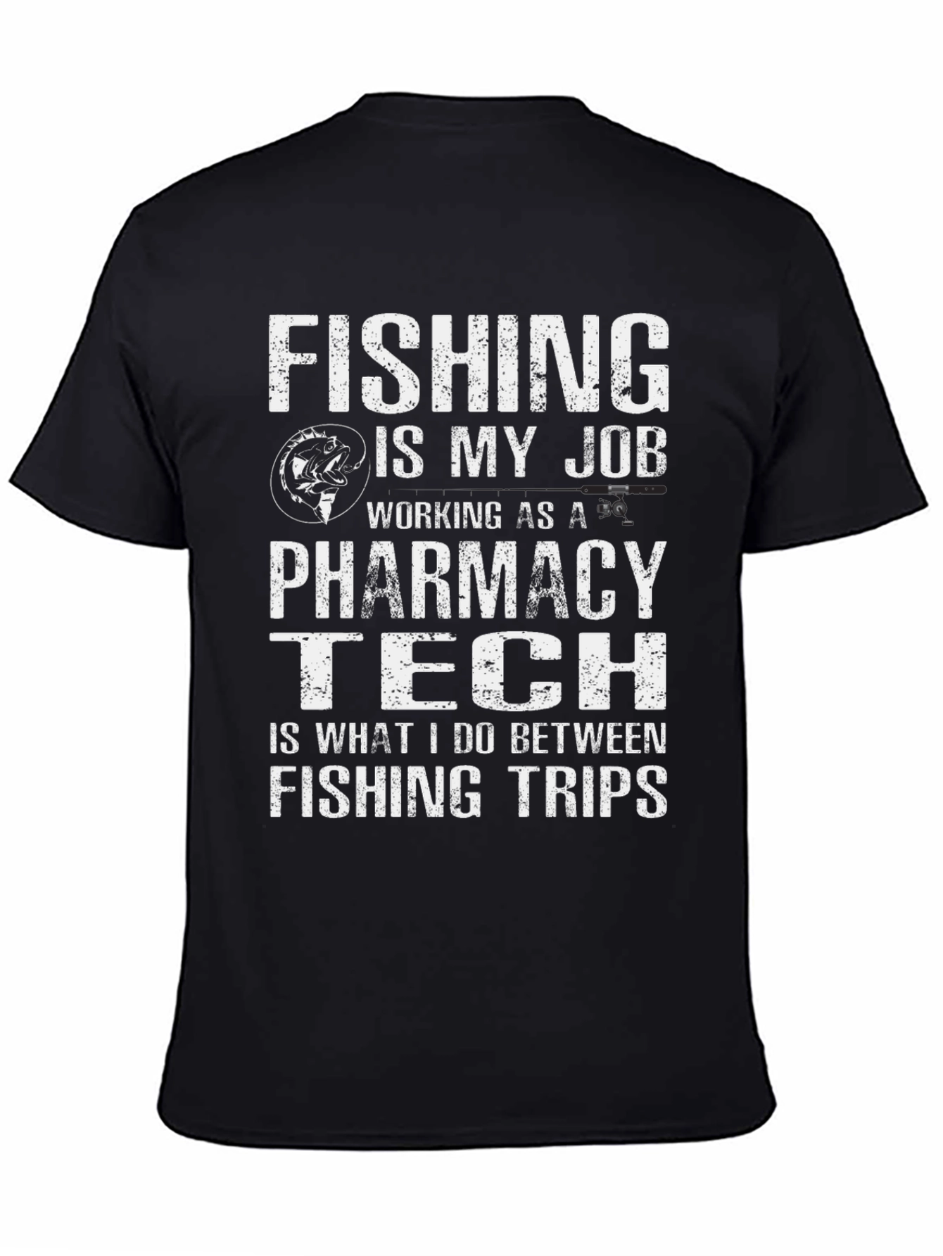 Fishing Pharmacy Tech T-Shirt