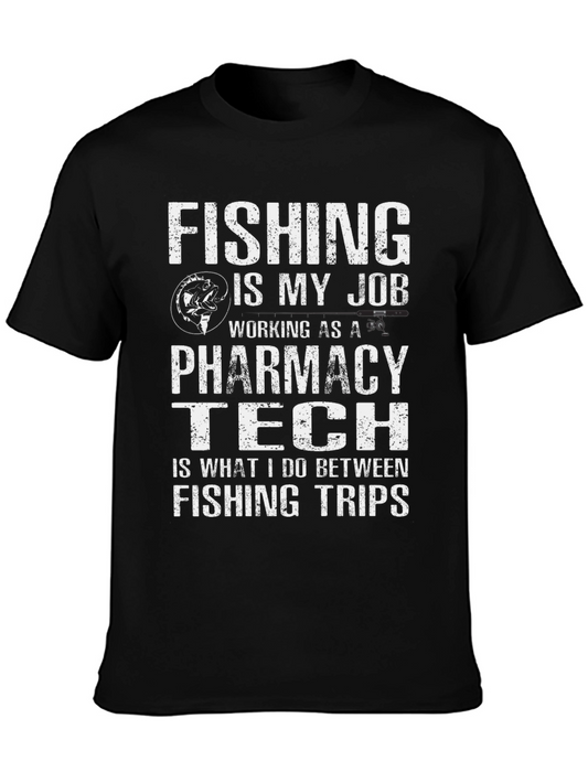 Fishing Pharmacy Tech T-Shirt