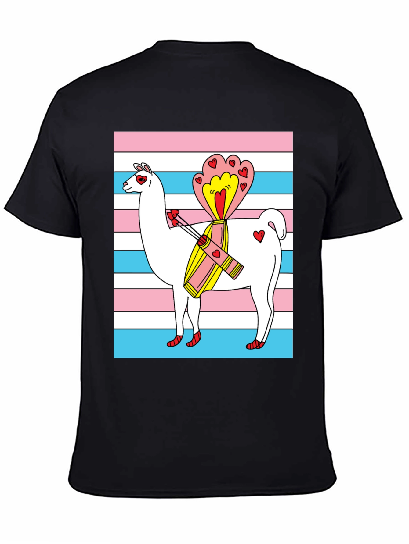 Llama Love Trans Pride T-Shirt