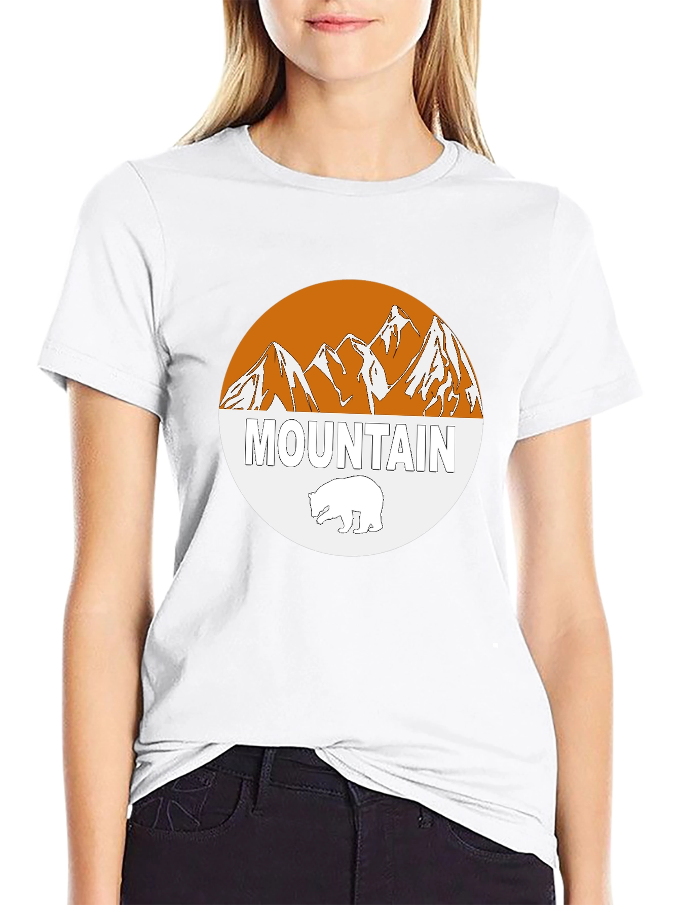 Mountain Bear Graphic Tee - Stylish Outdoor Apparel