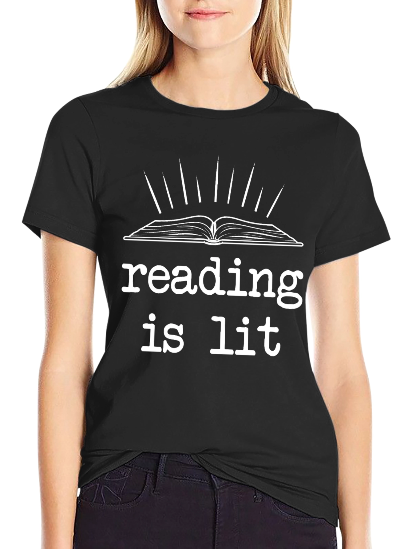 Reading is Lit Book T-Shirt