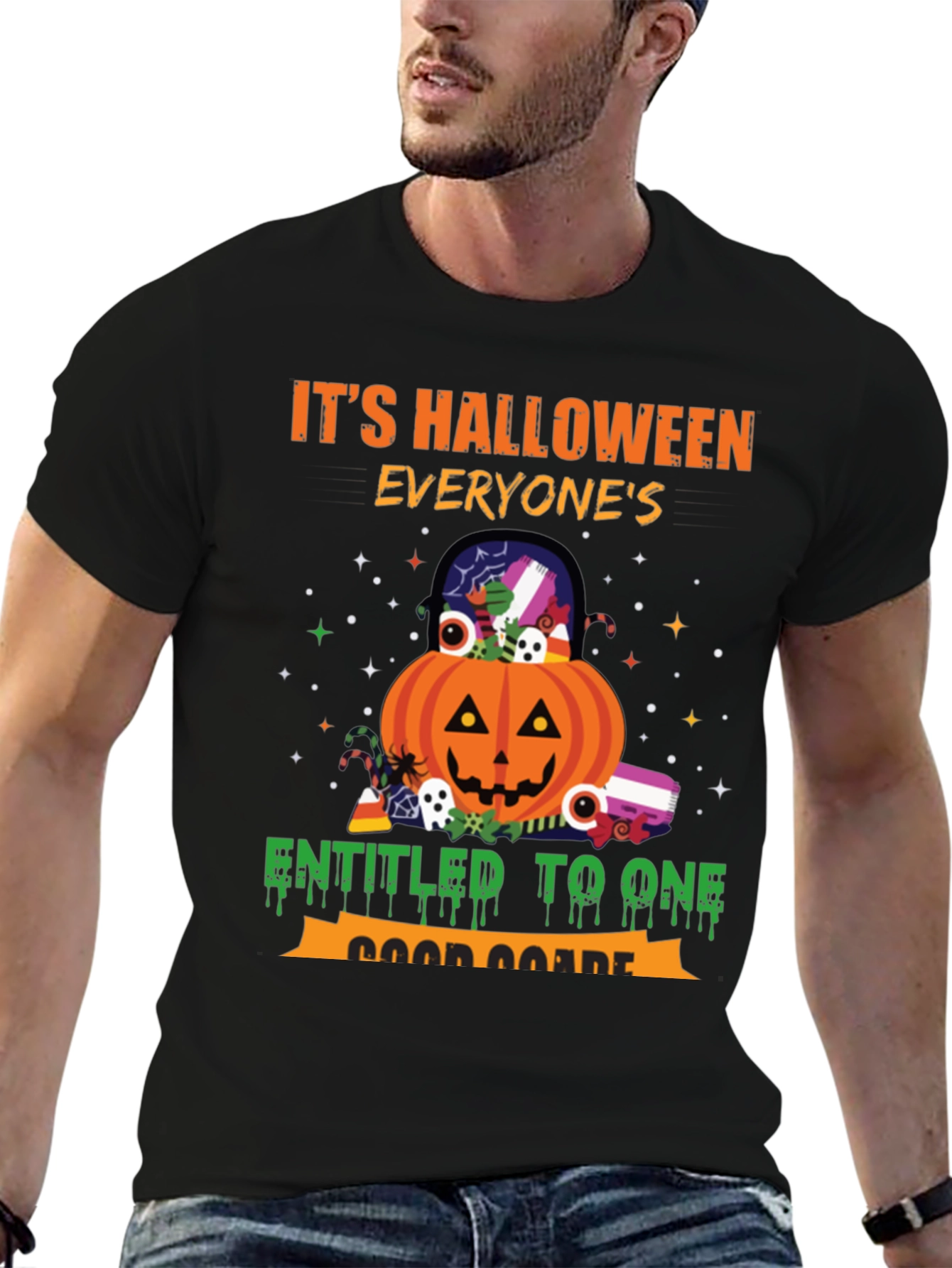 Halloween Everyones Entitled to One Good Scare T-Shirt