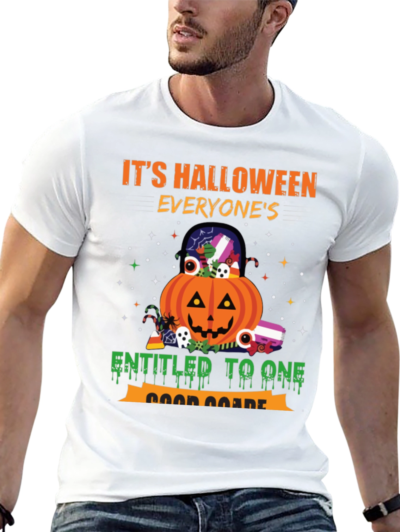 Halloween Everyones Entitled to One Good Scare T-Shirt