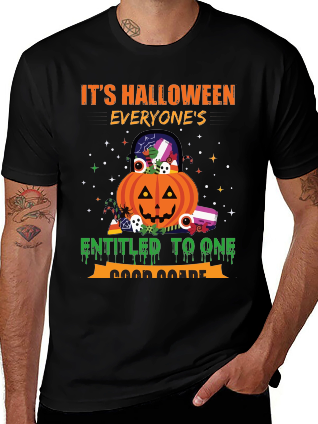 Halloween Everyones Entitled to One Good Scare T-Shirt