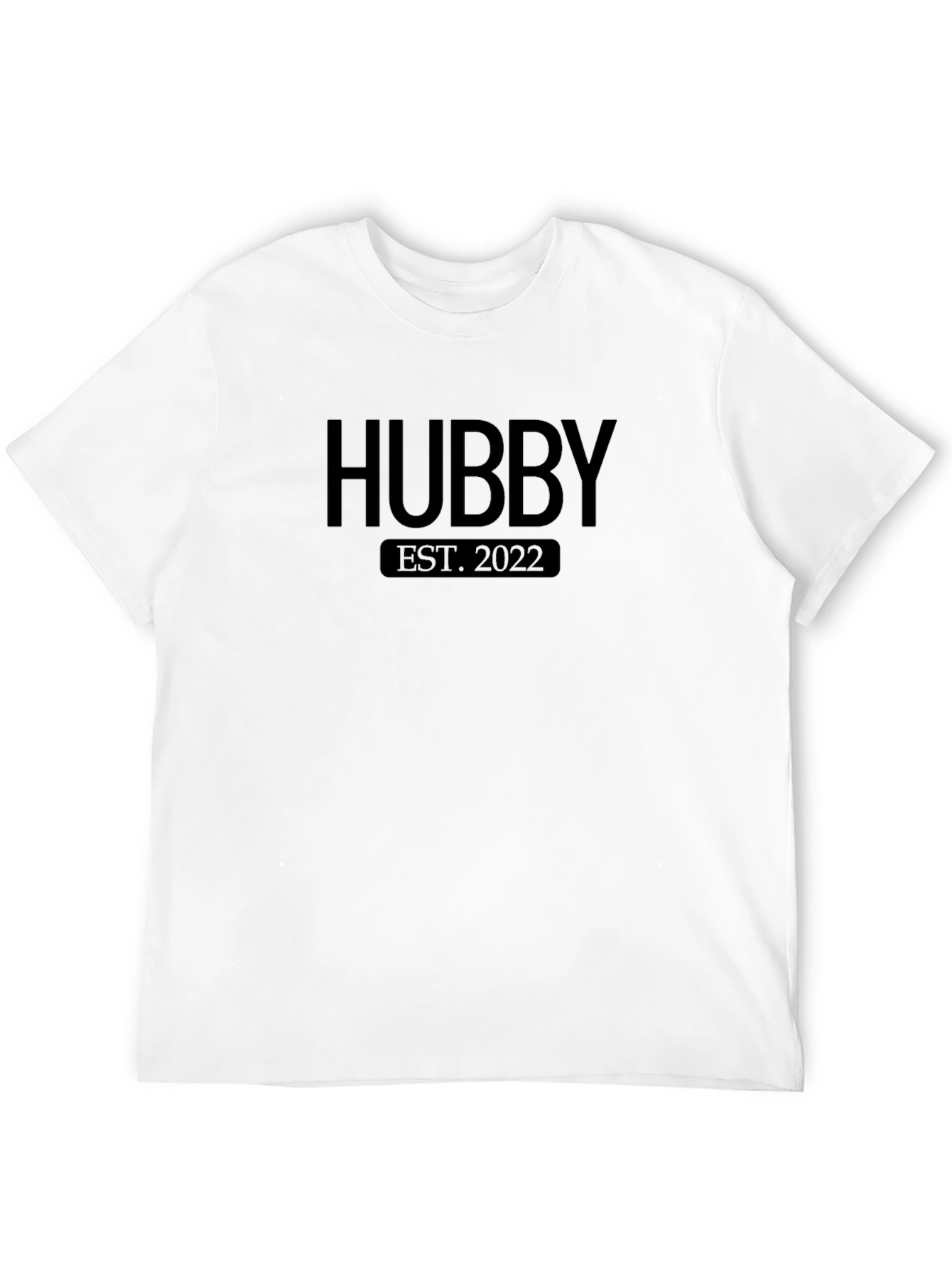 Hubby Est. 2022 Graphic T-Shirt