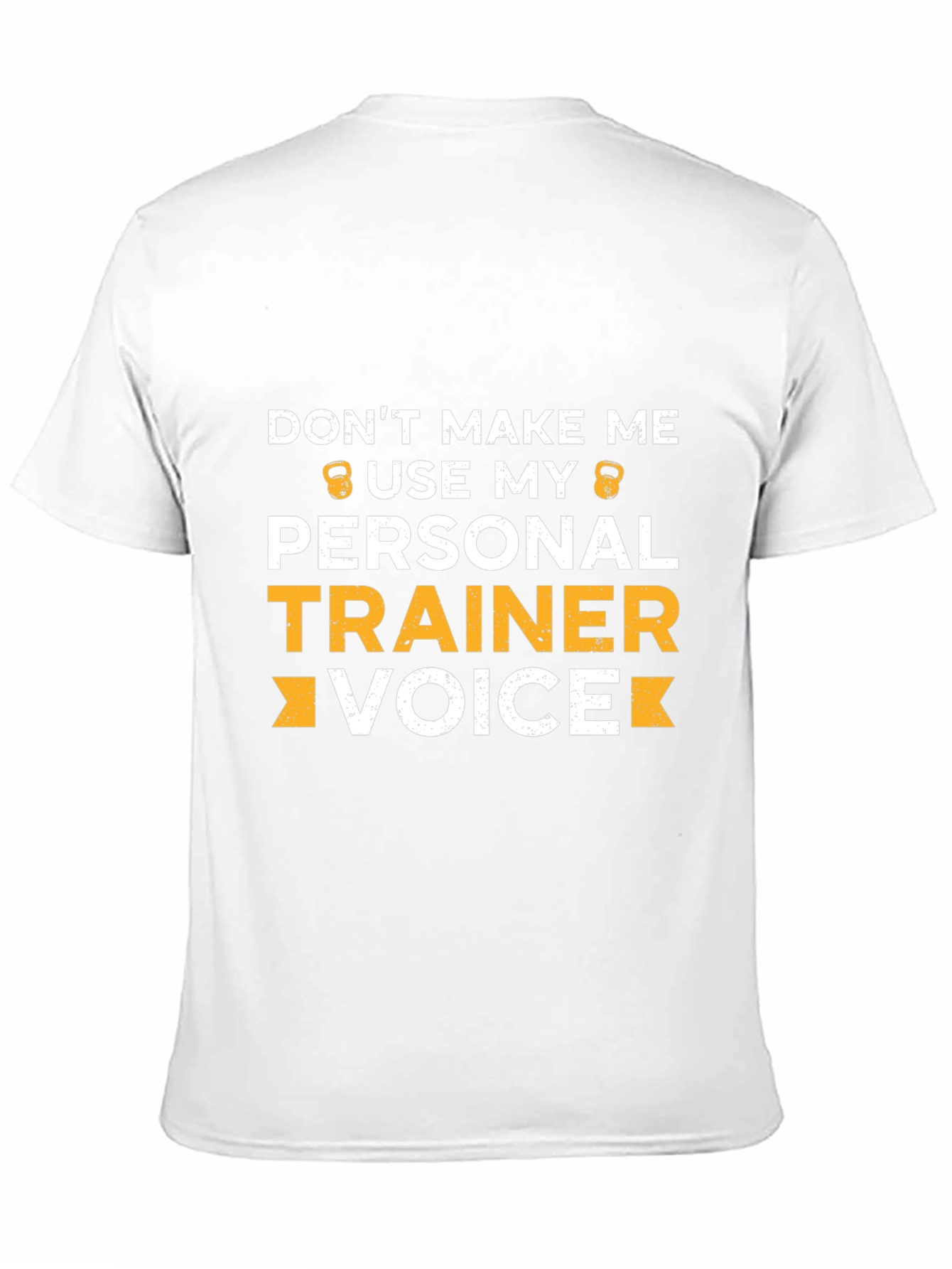 Funny Personal Trainer Voice Graphic T-Shirt
