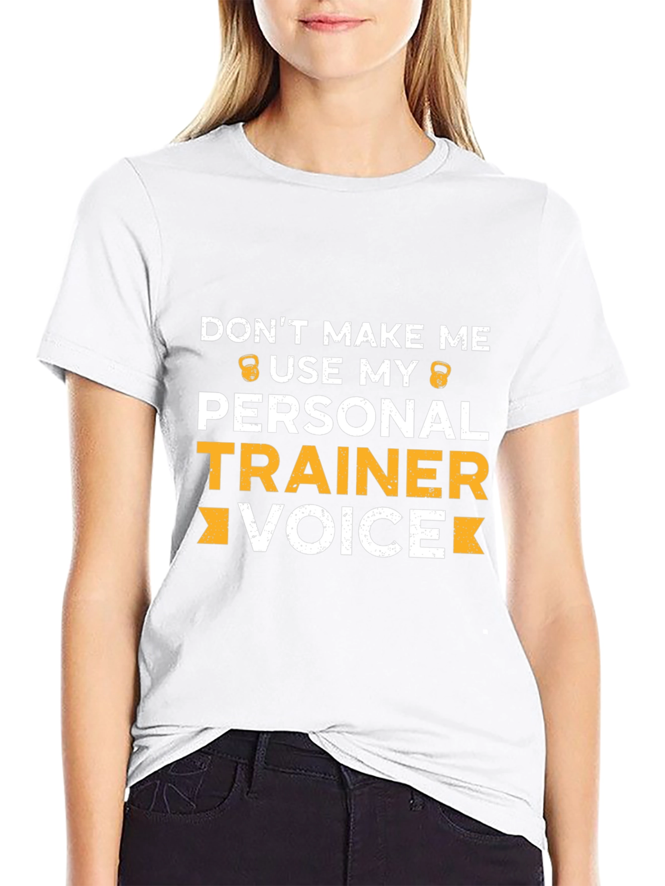 Funny Personal Trainer Voice Graphic T-Shirt