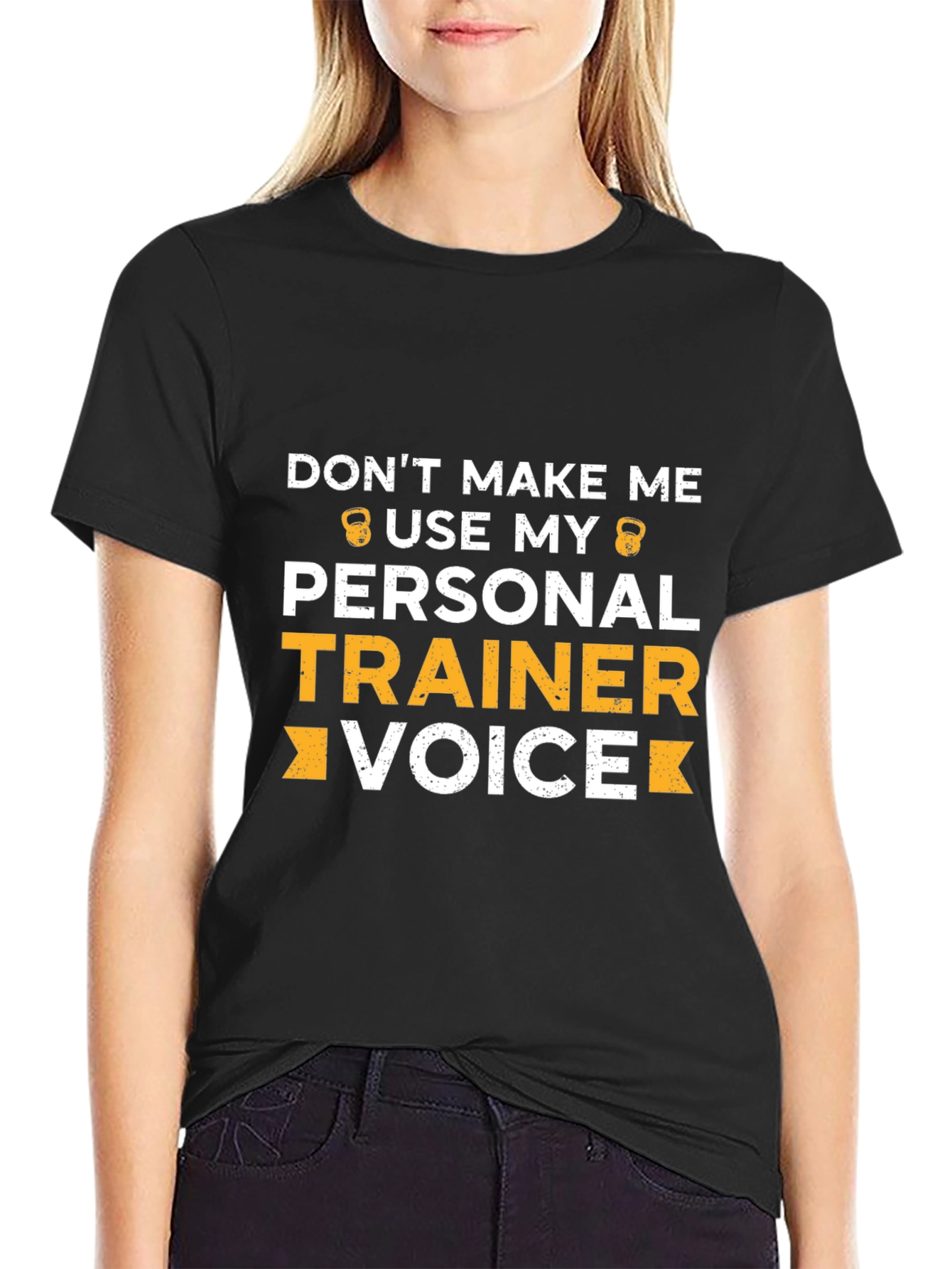 Funny Personal Trainer Voice Graphic T-Shirt