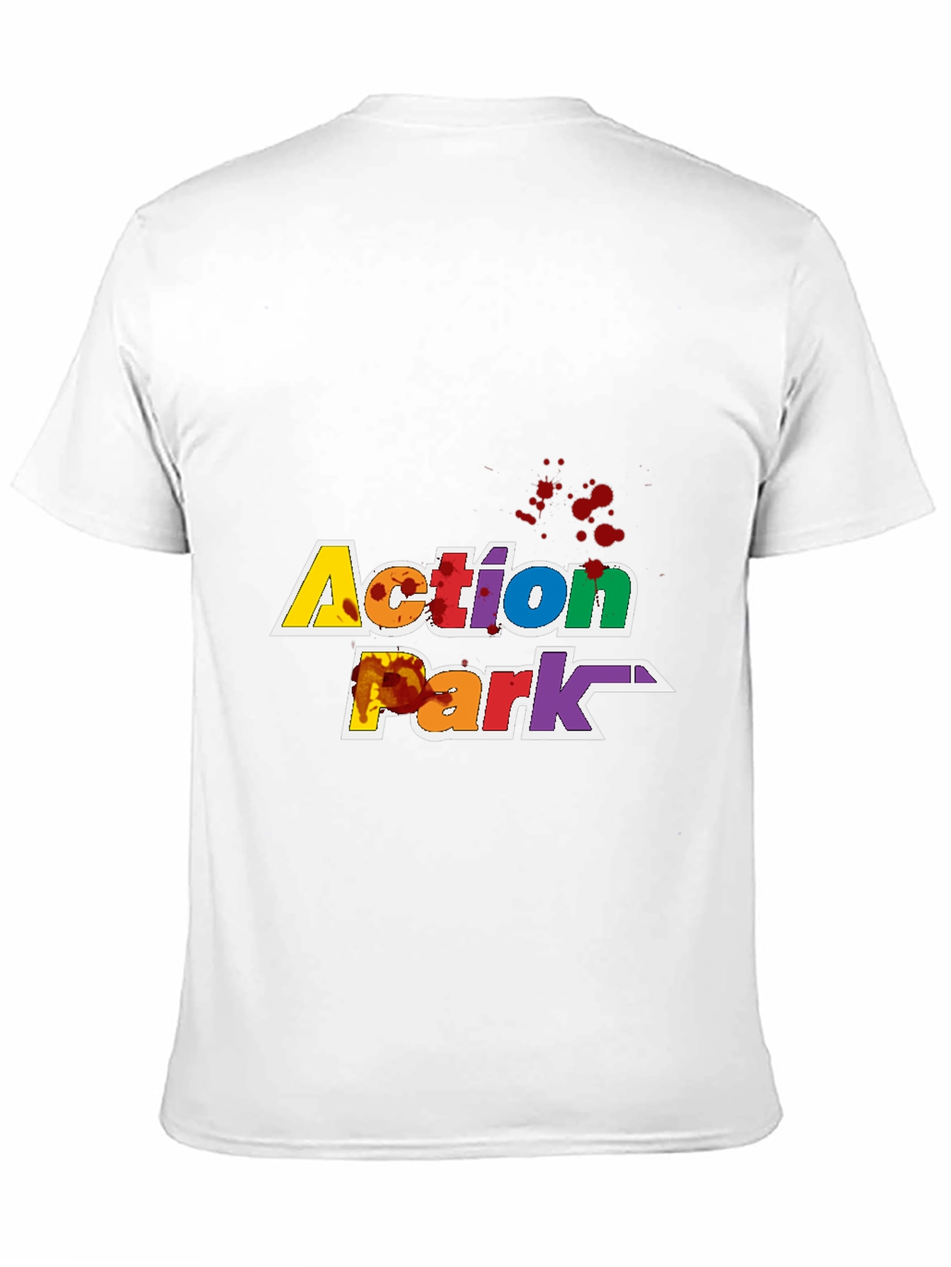Action Park T-Shirt Black Graphic Tee