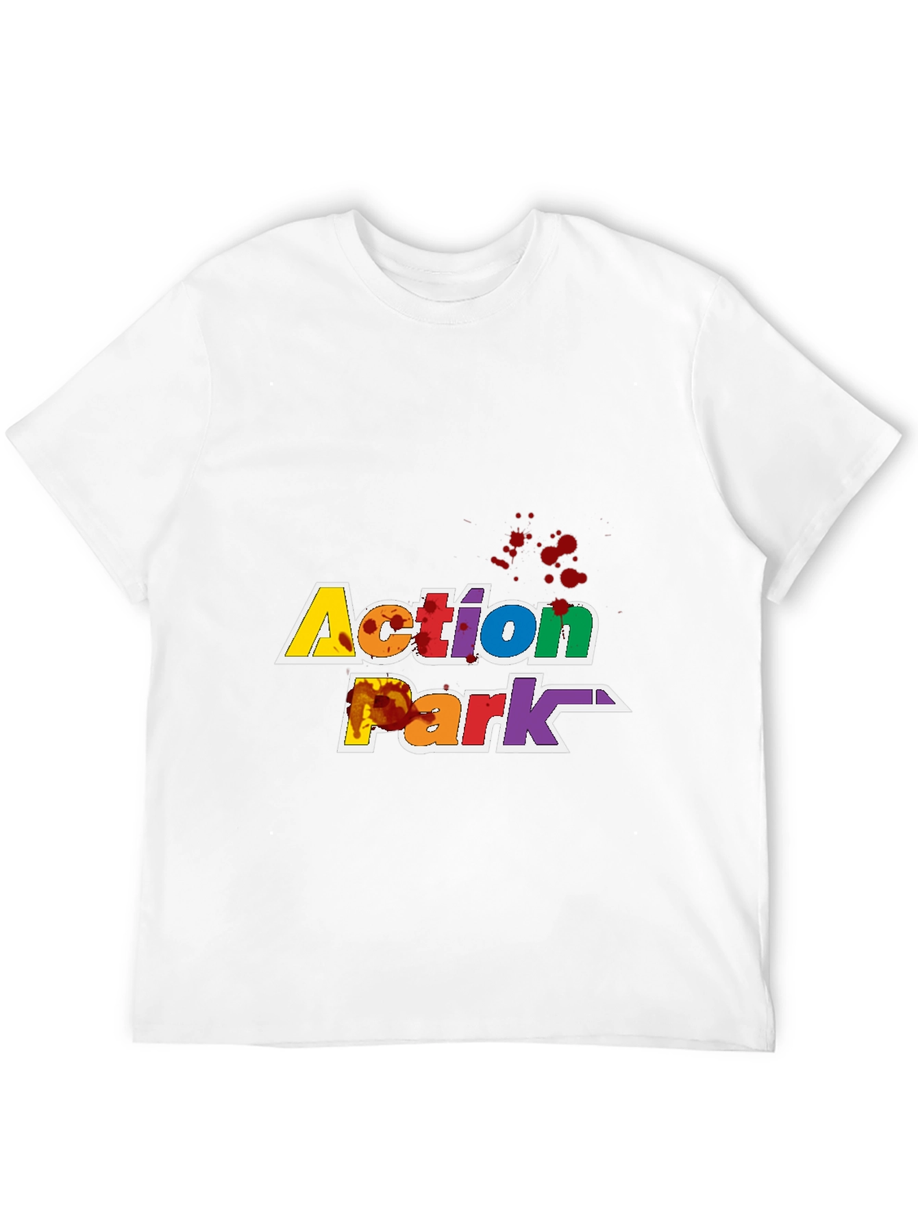 Action Park T-Shirt Black Graphic Tee