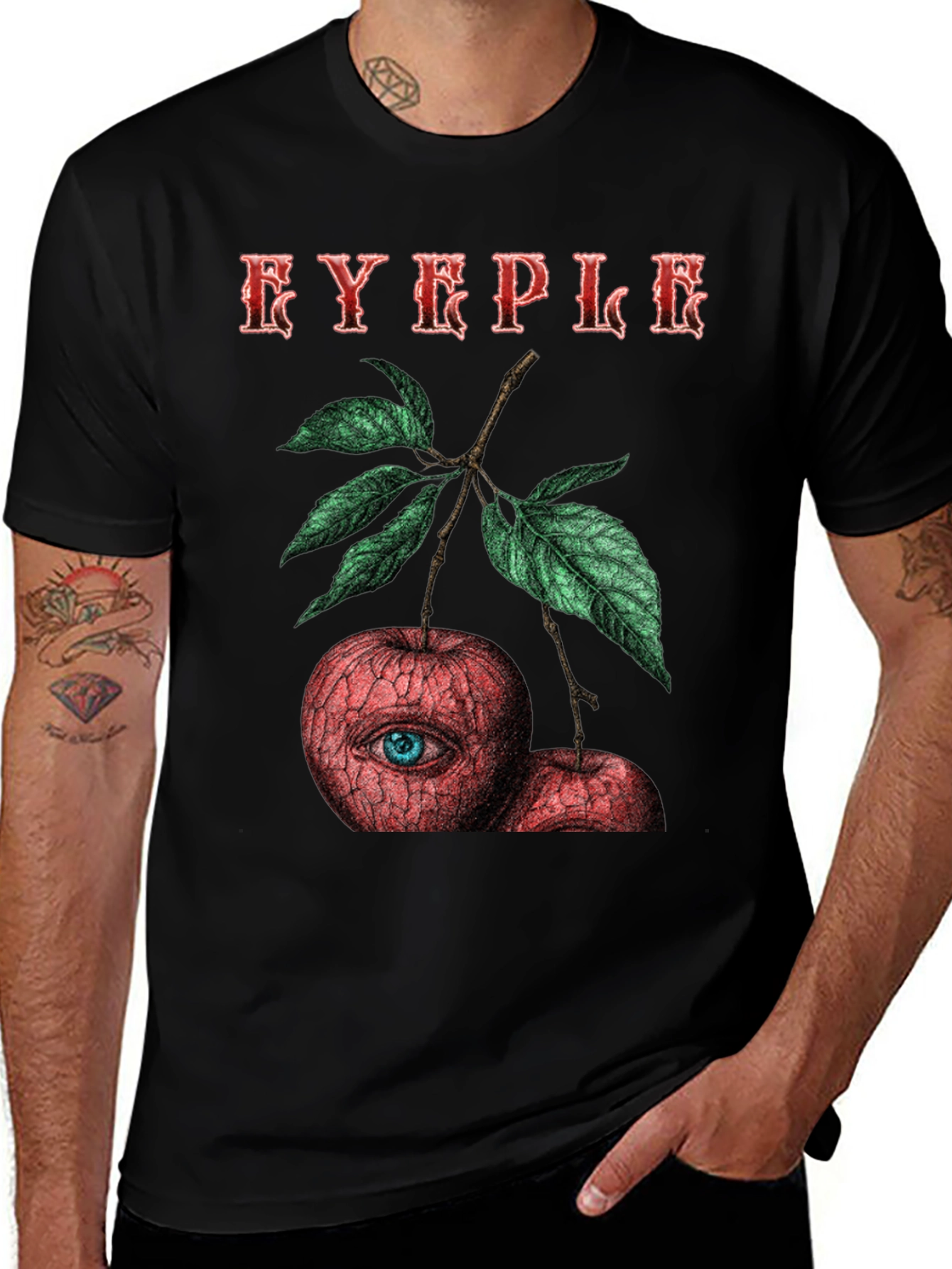EYEPLE Graphic T-Shirt - Eye Apple Design