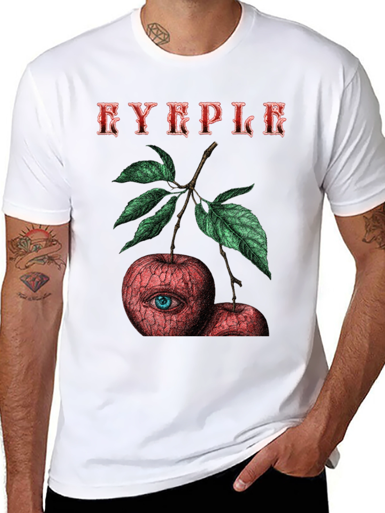 EYEPLE Graphic T-Shirt - Eye Apple Design
