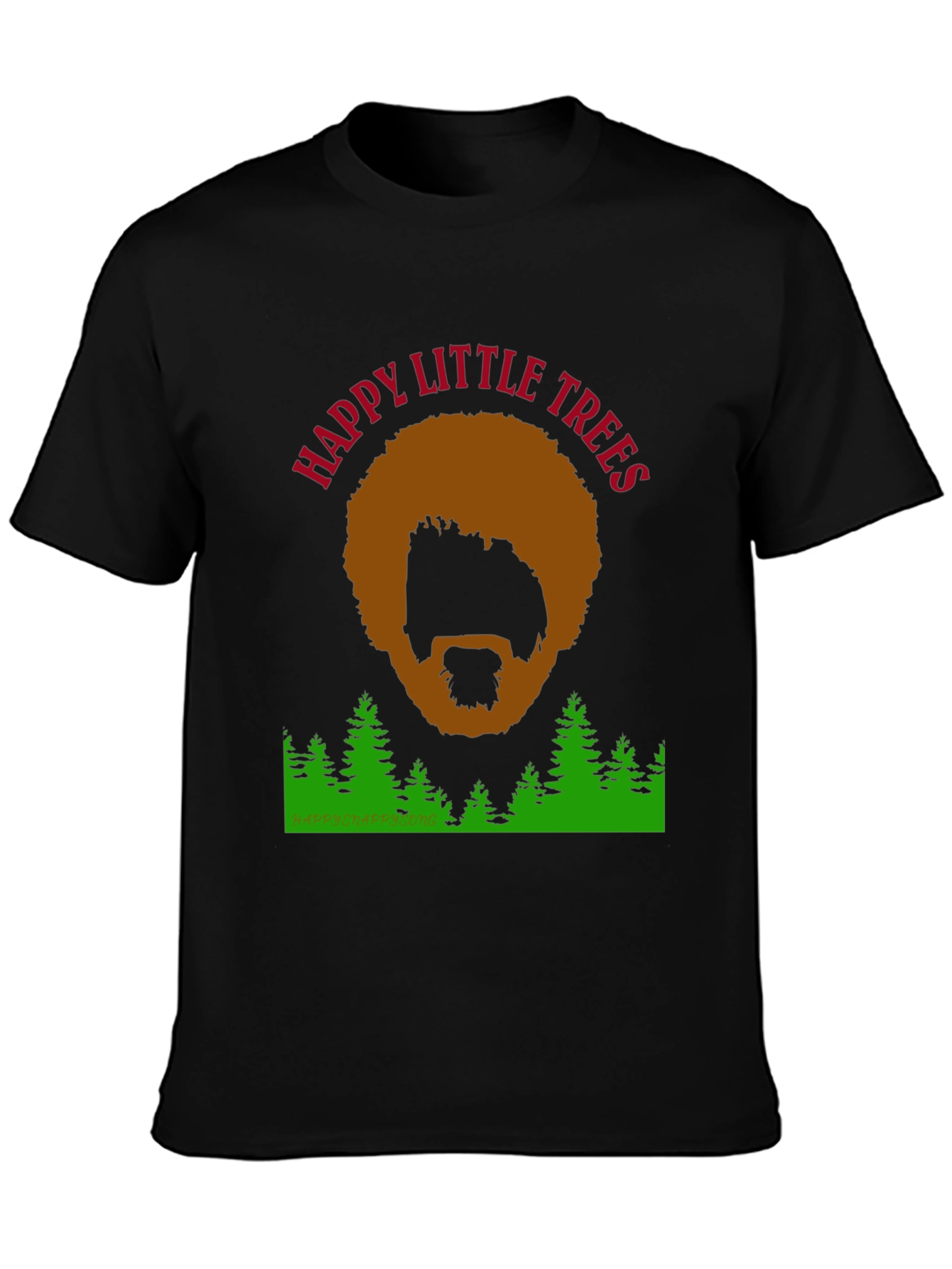 Happy Little Trees Graphic T-Shirt