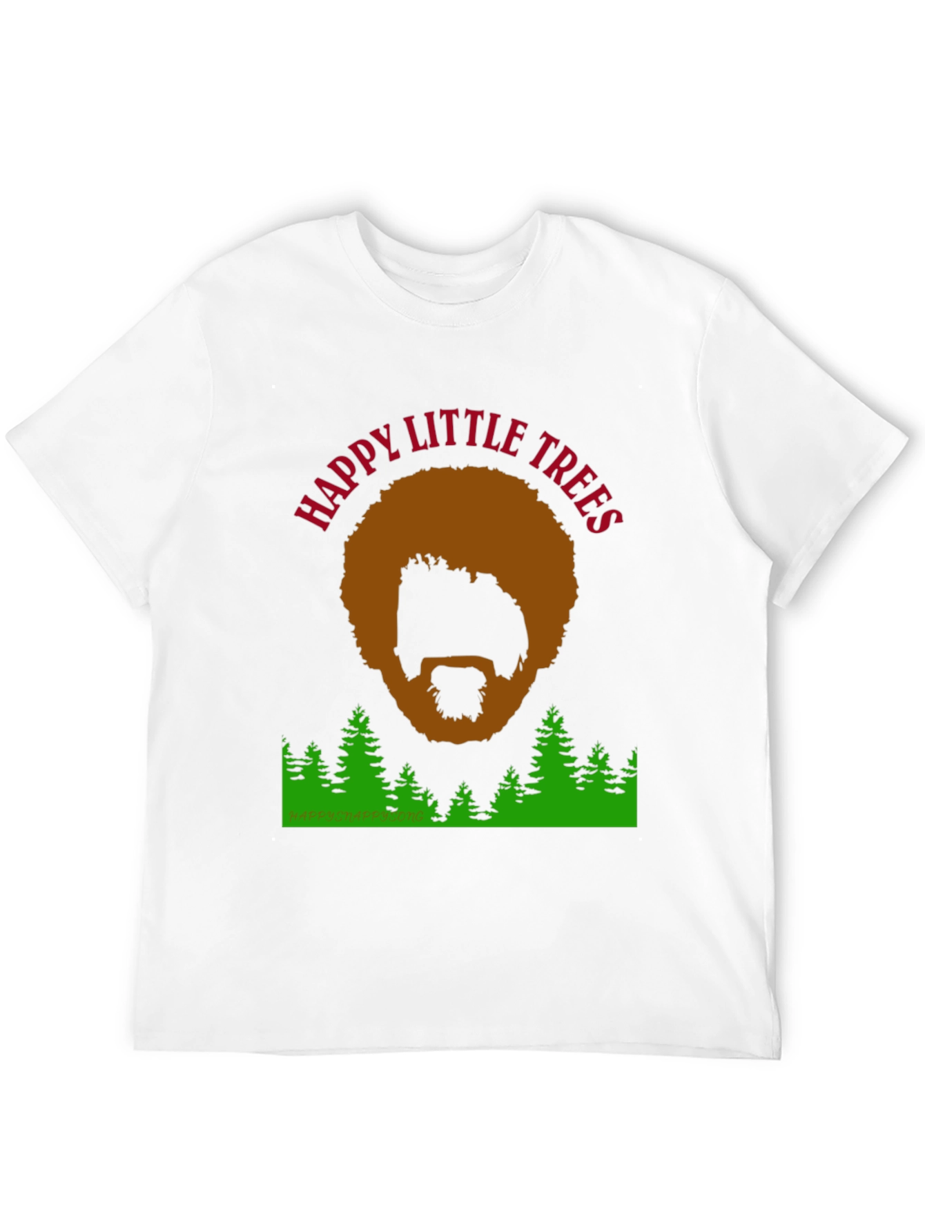 Happy Little Trees Graphic T-Shirt