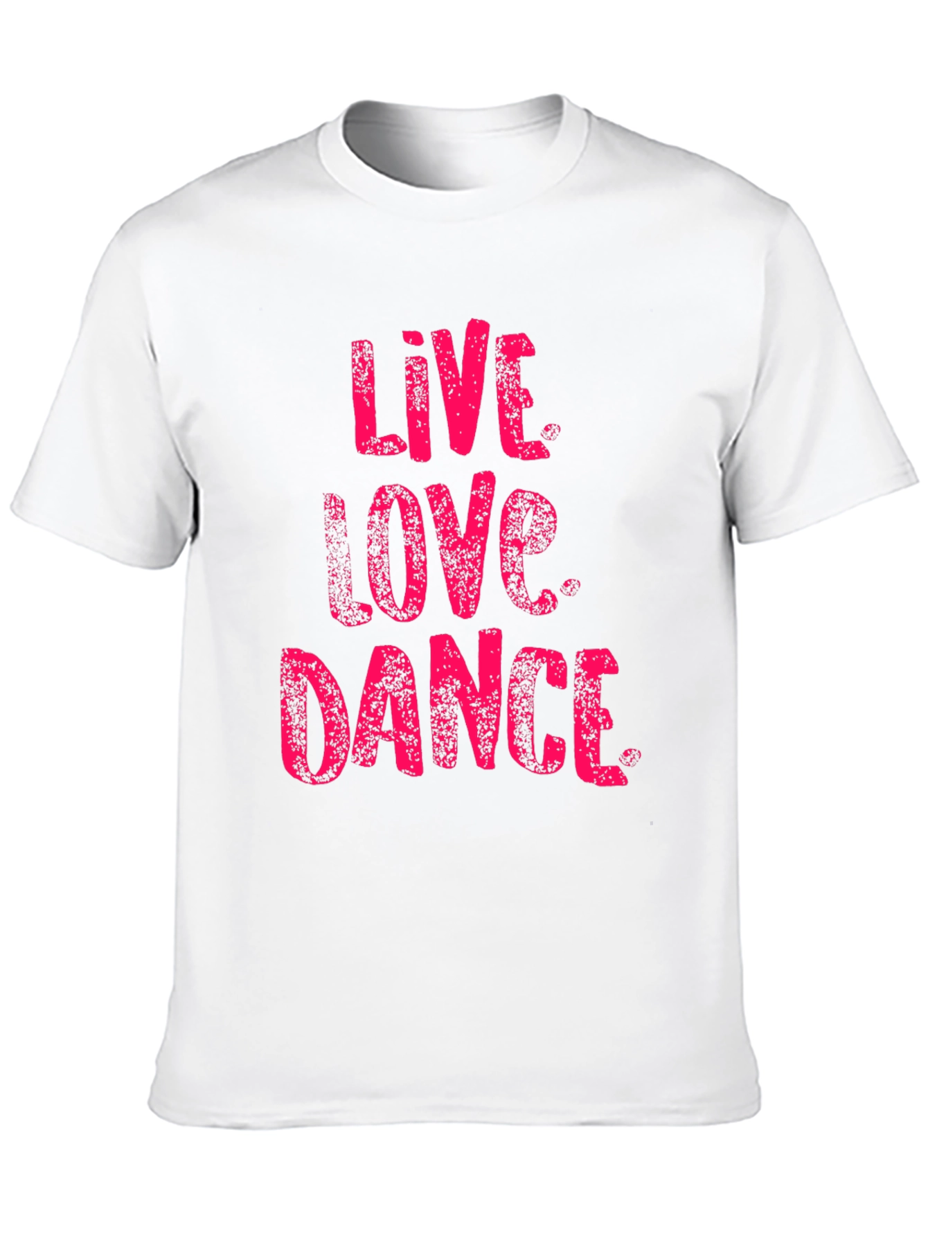 Live Love Dance Black Graphic T-Shirt