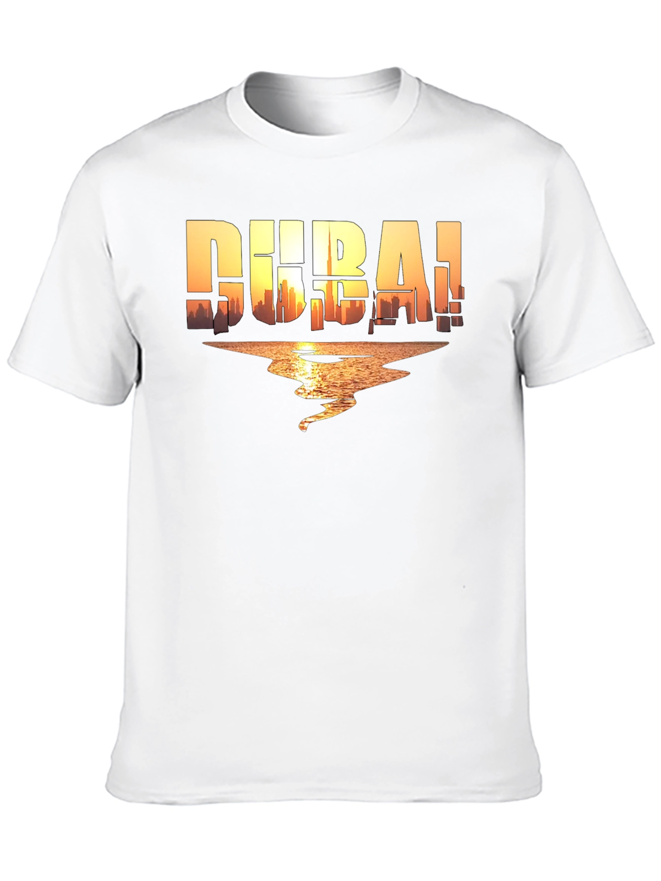 Dubai Graphic T-Shirt - Skyline Design Stylish City Apparel