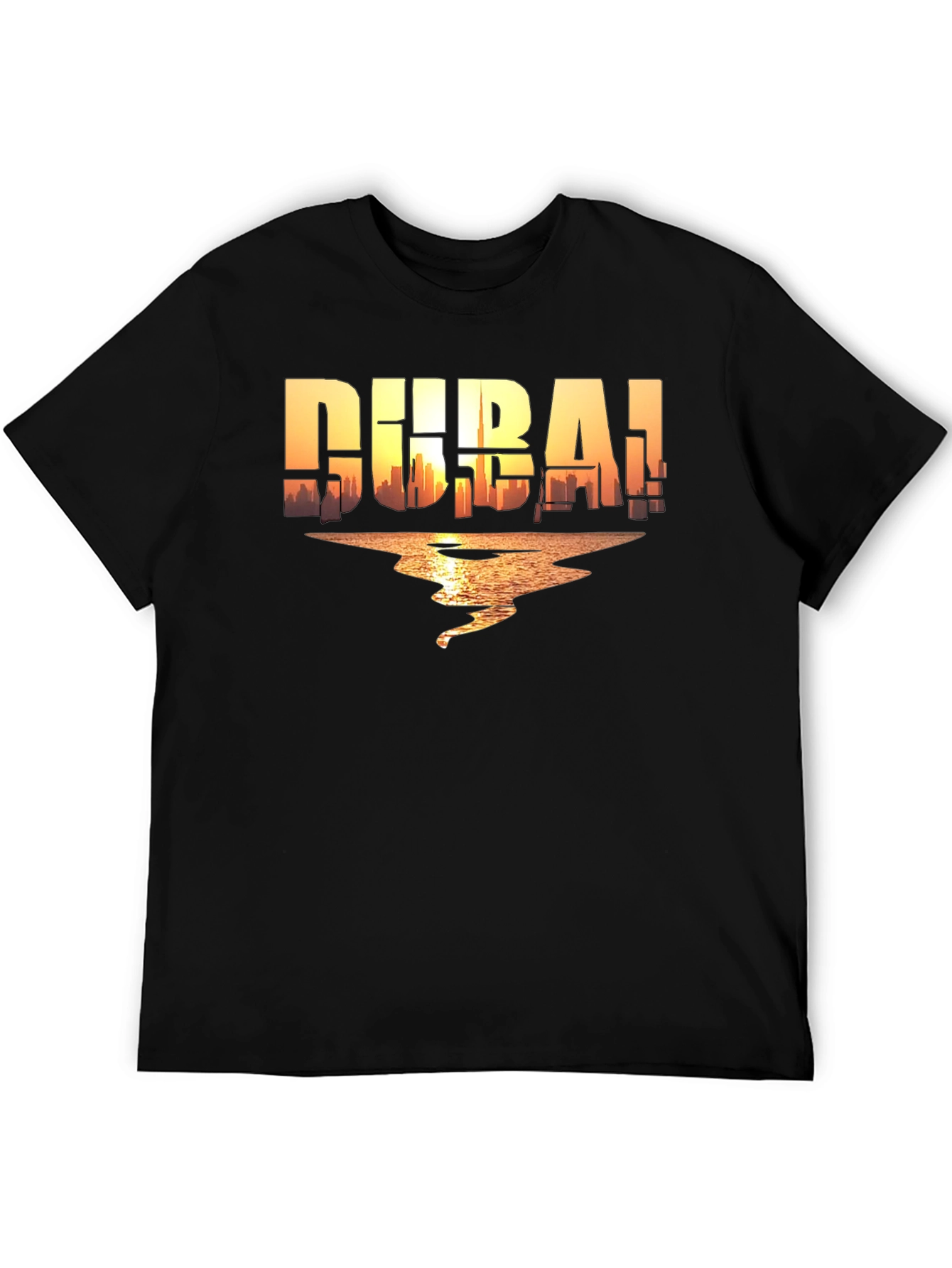 Dubai Graphic T-Shirt - Skyline Design Stylish City Apparel