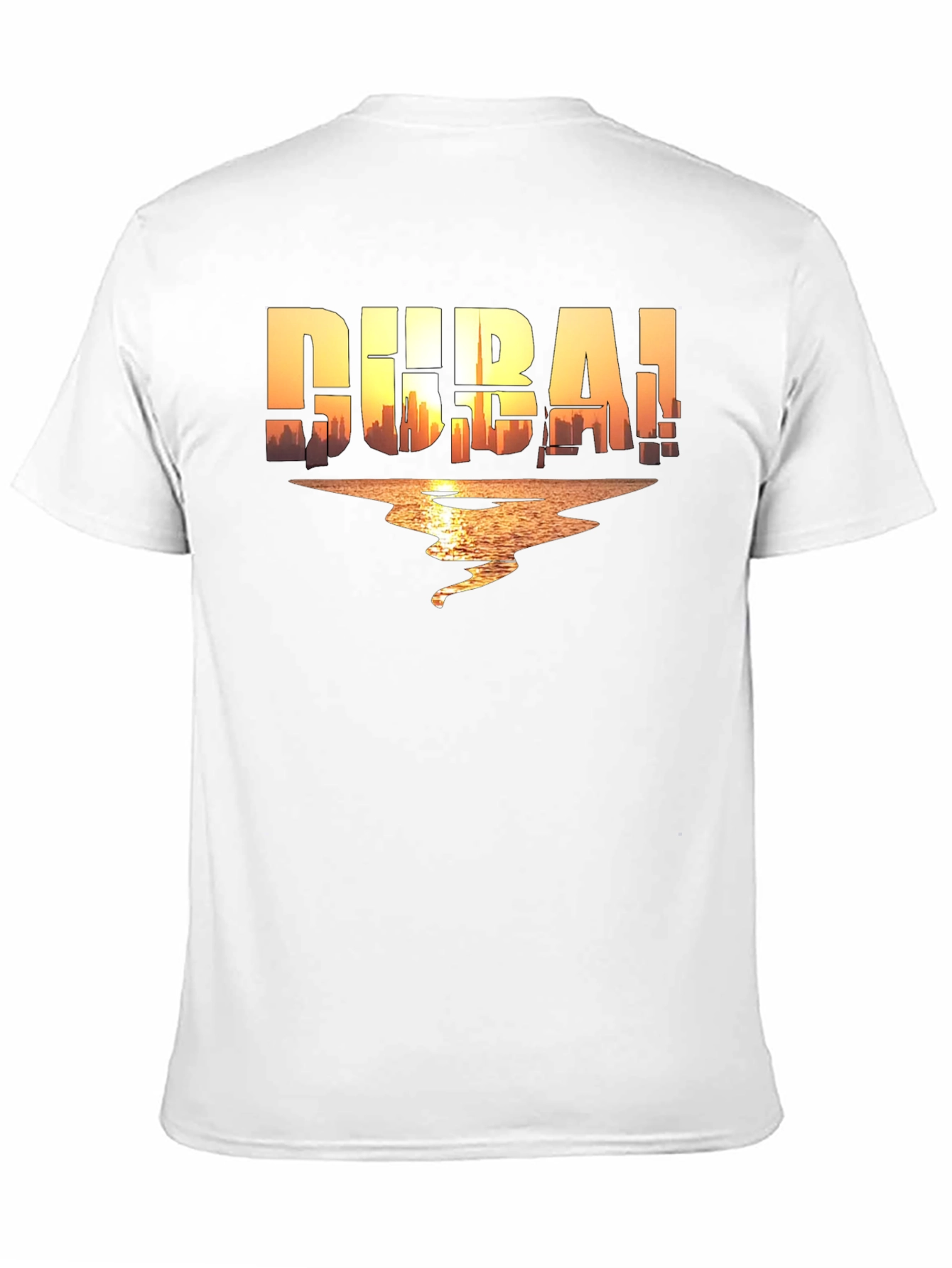 Dubai Graphic T-Shirt - Skyline Design Stylish City Apparel