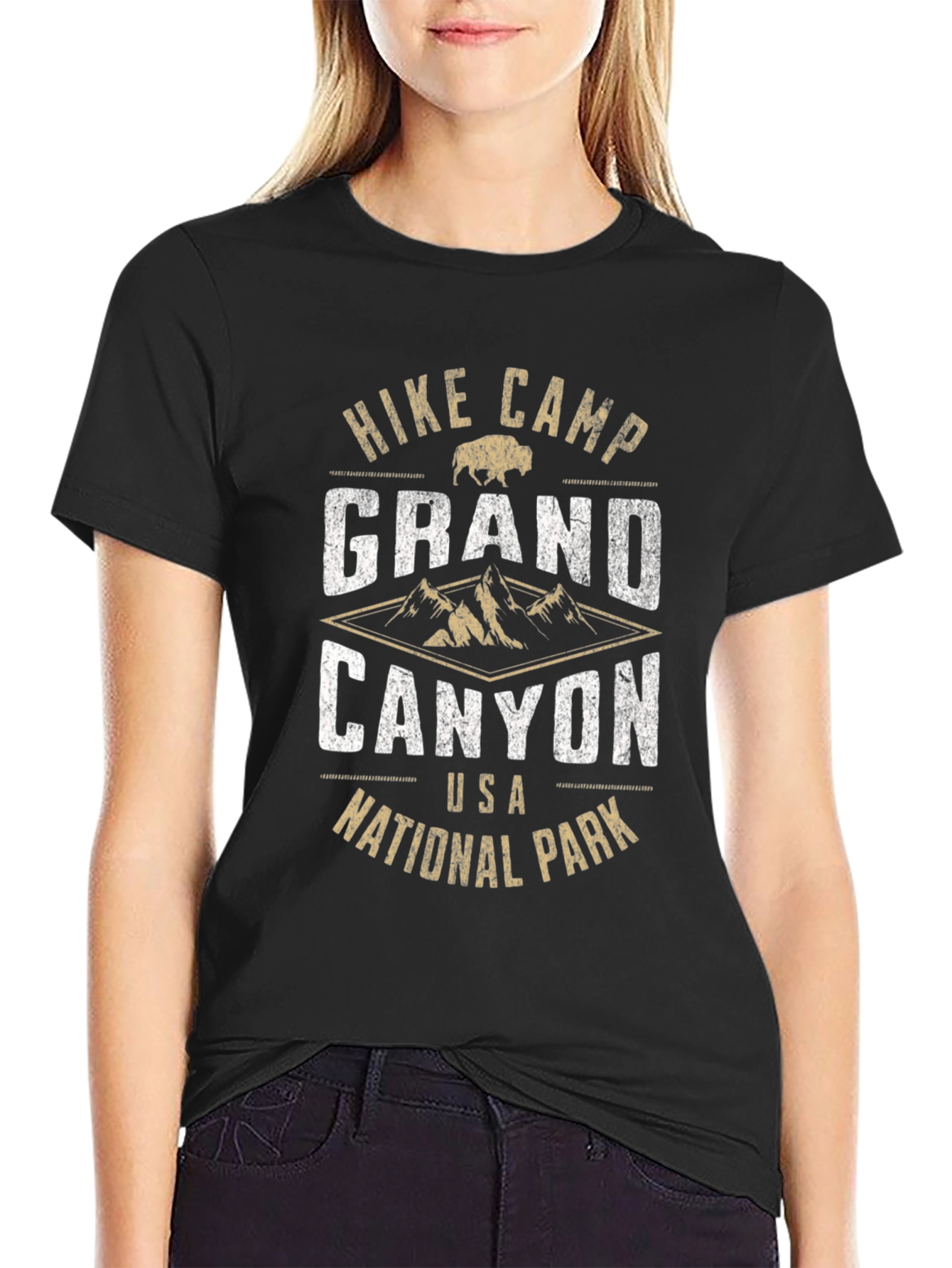 Grand Canyon National Park Hike Camp T-Shirt