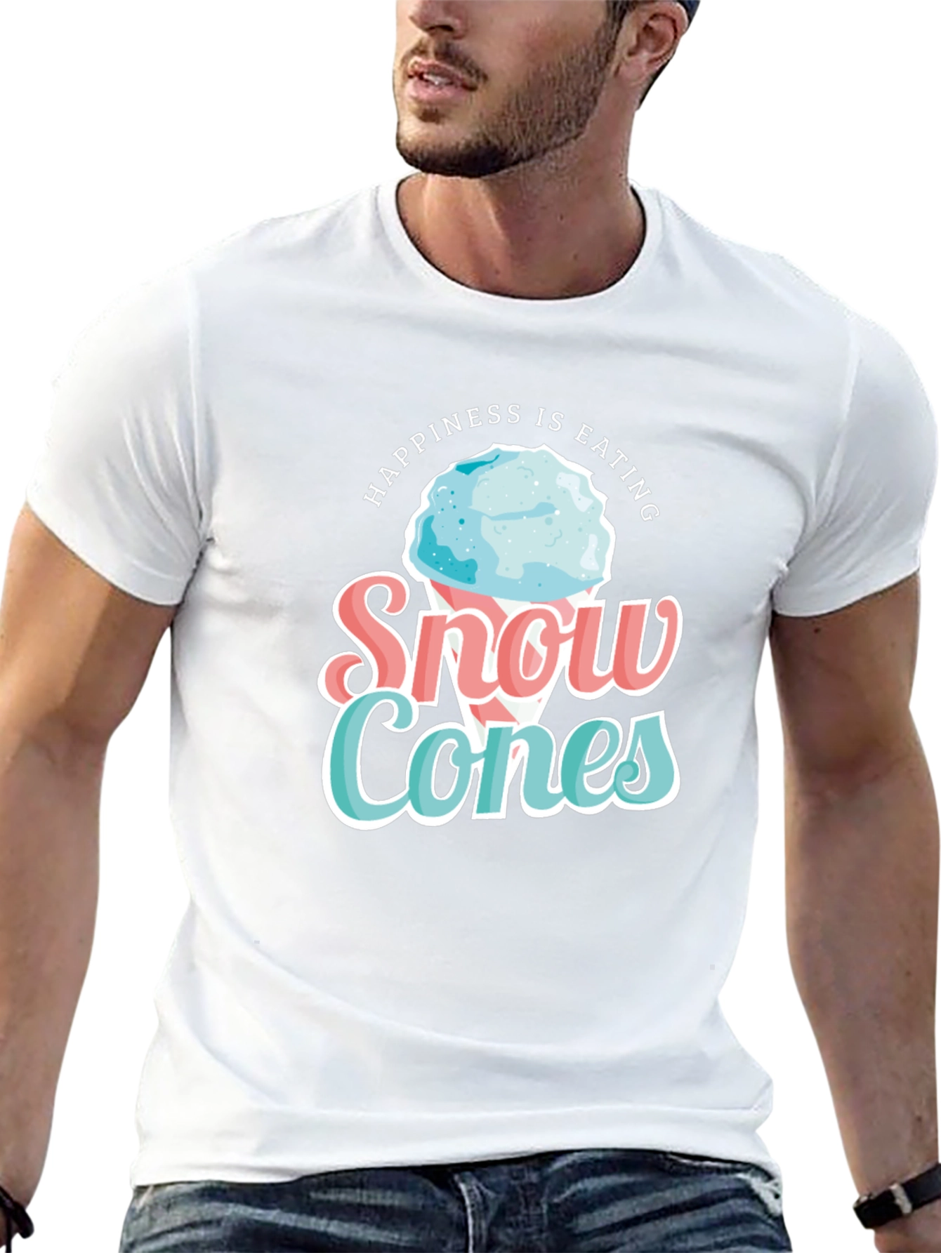 Happiness is Eating Snow Cones T-Shirt