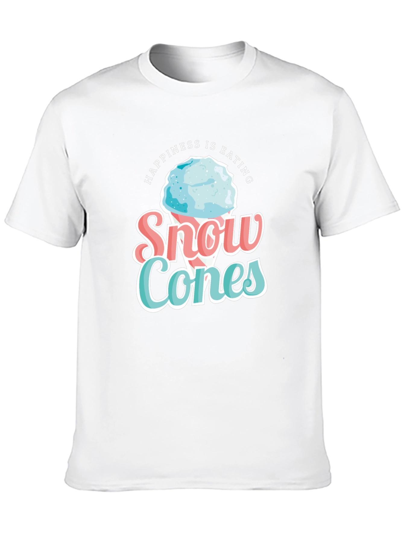 Happiness is Eating Snow Cones T-Shirt