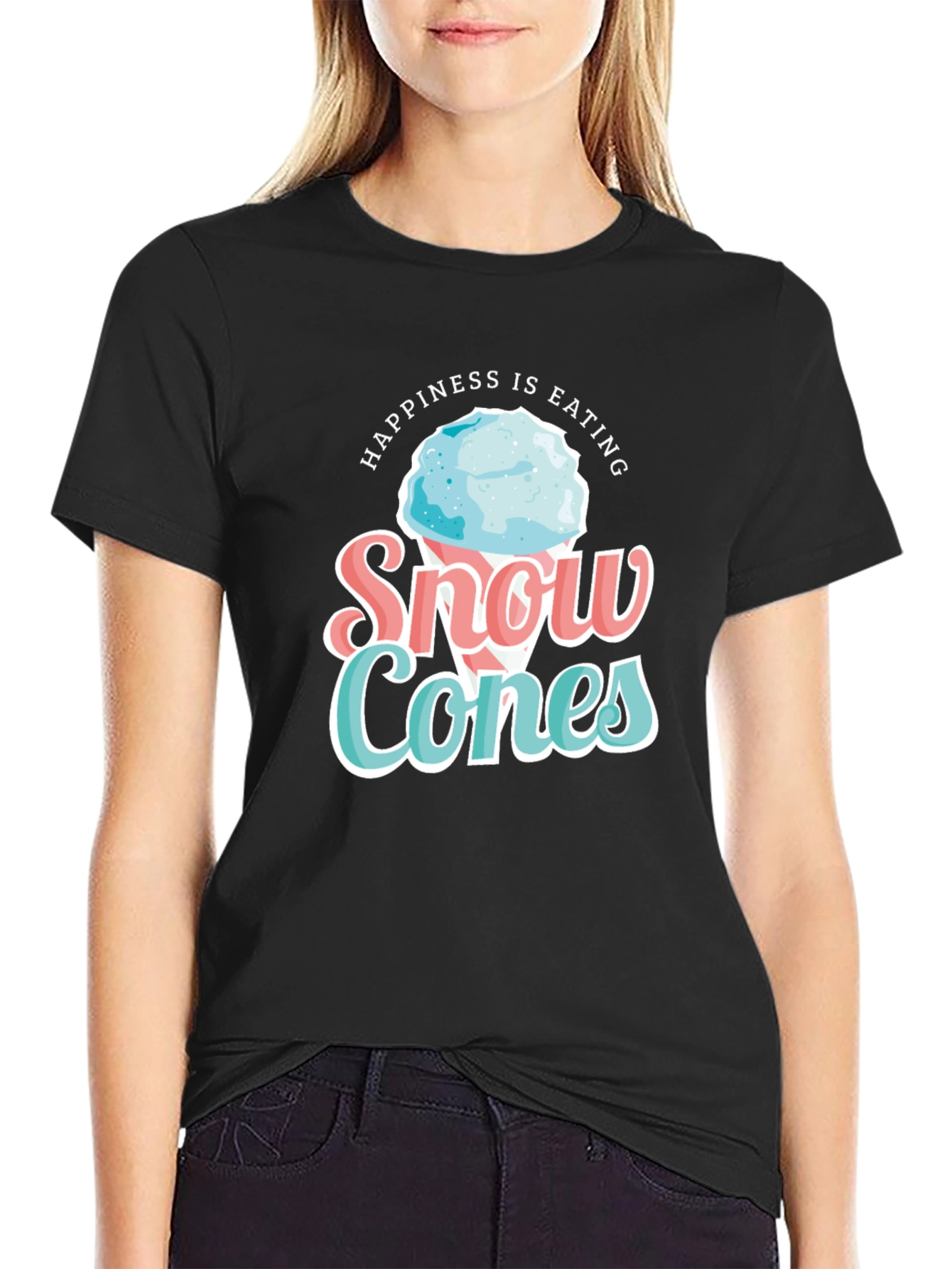 Happiness is Eating Snow Cones T-Shirt