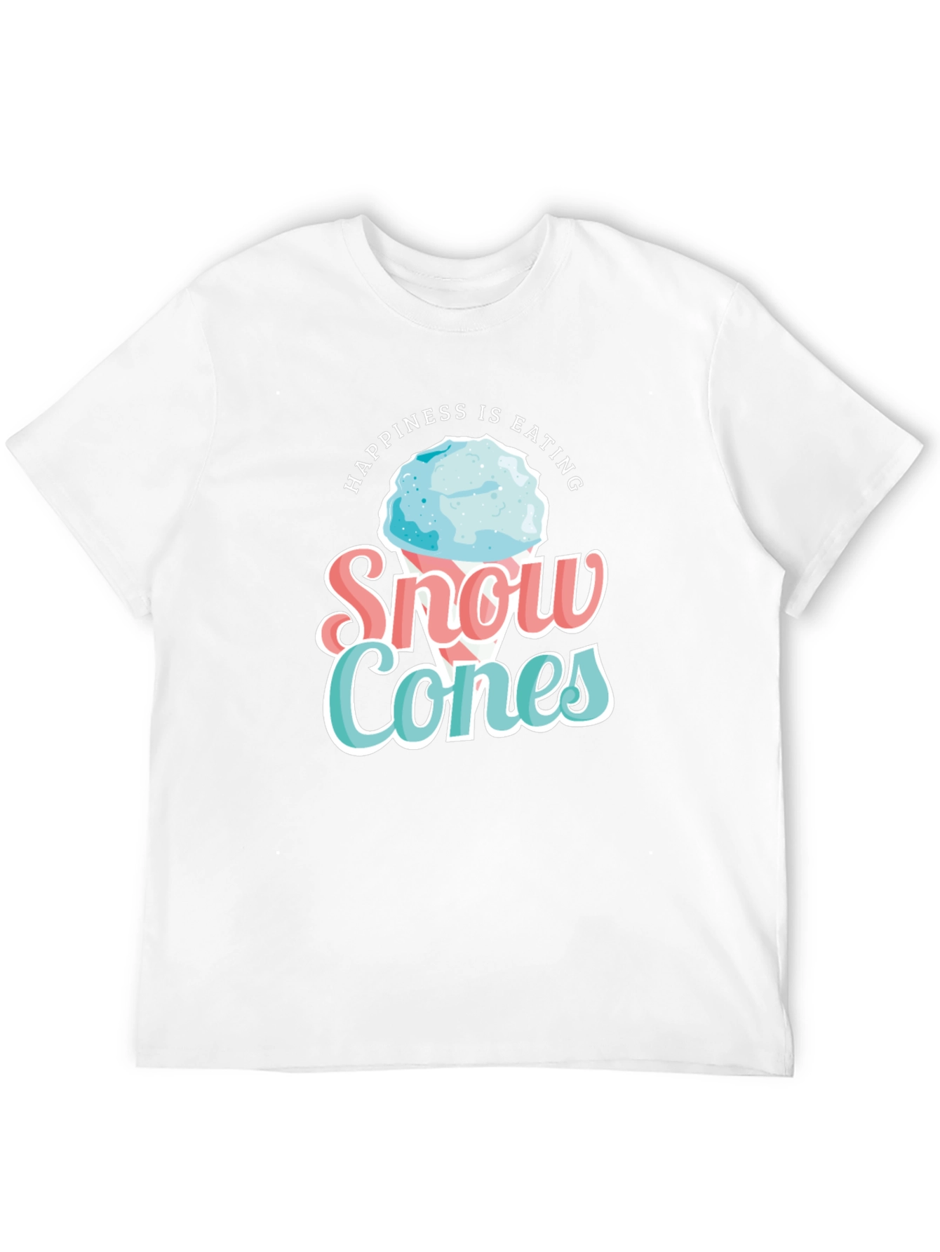 Happiness is Eating Snow Cones T-Shirt