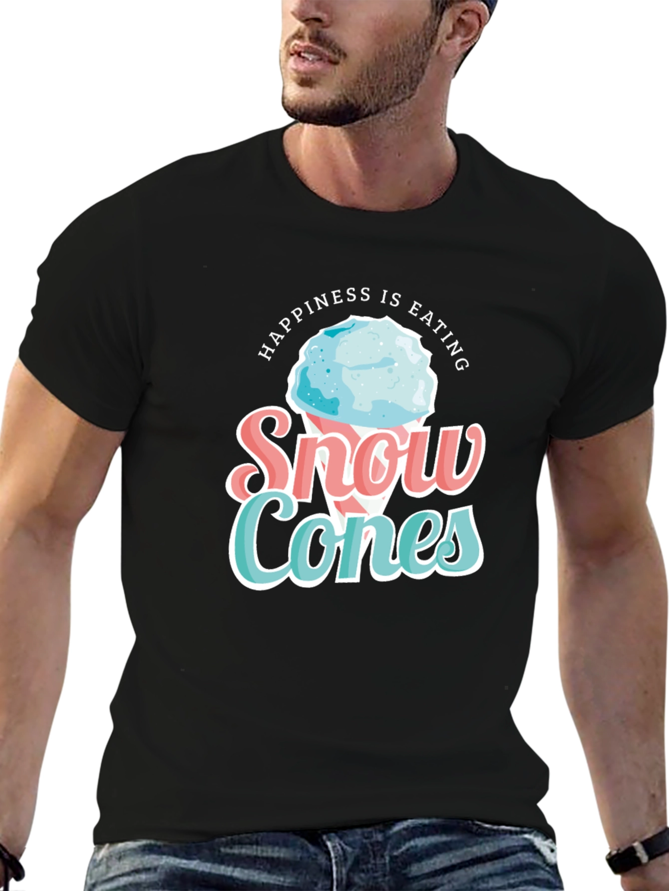 Happiness is Eating Snow Cones T-Shirt