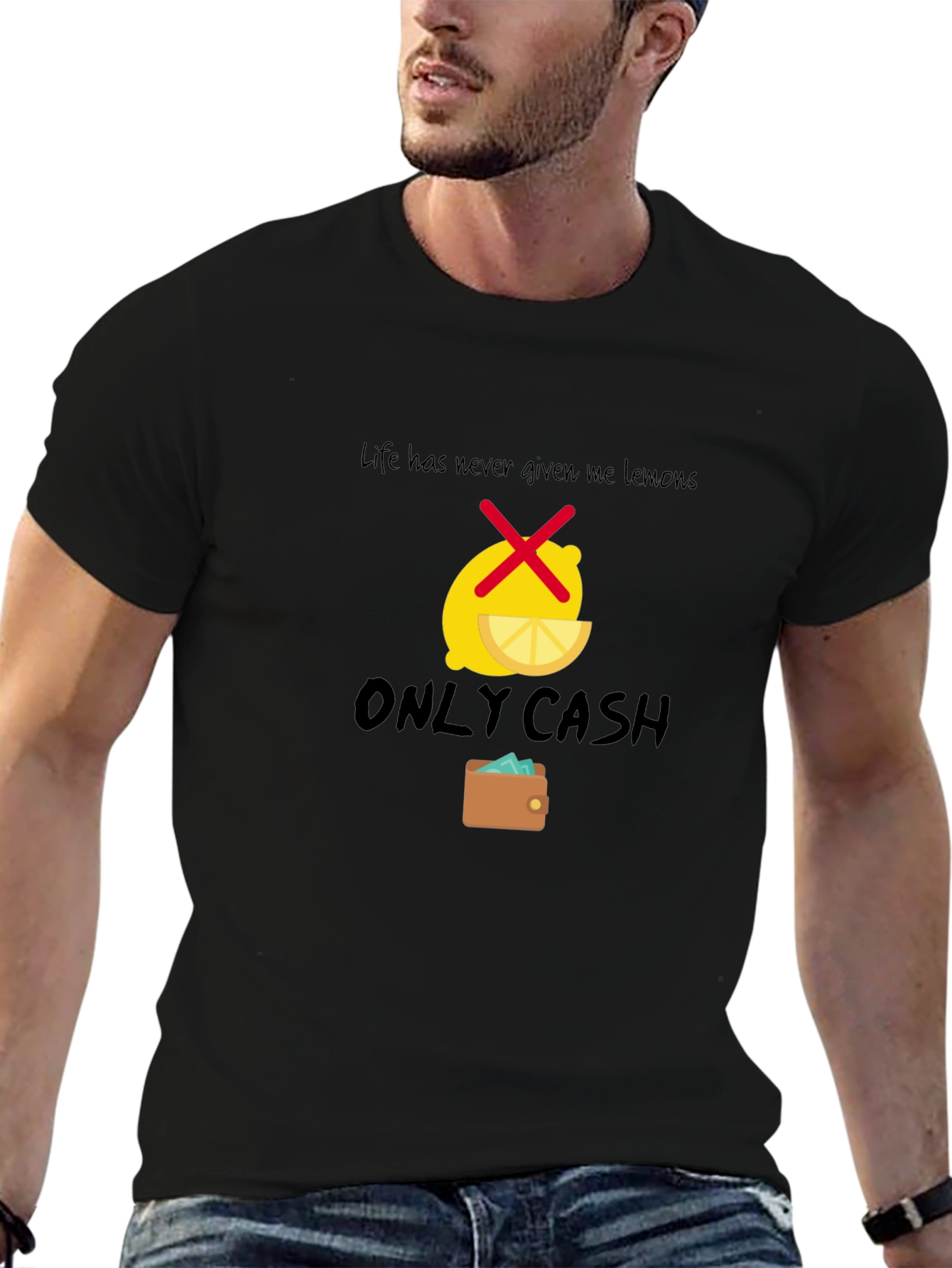 Life Gave Me Cash Graphic Tee