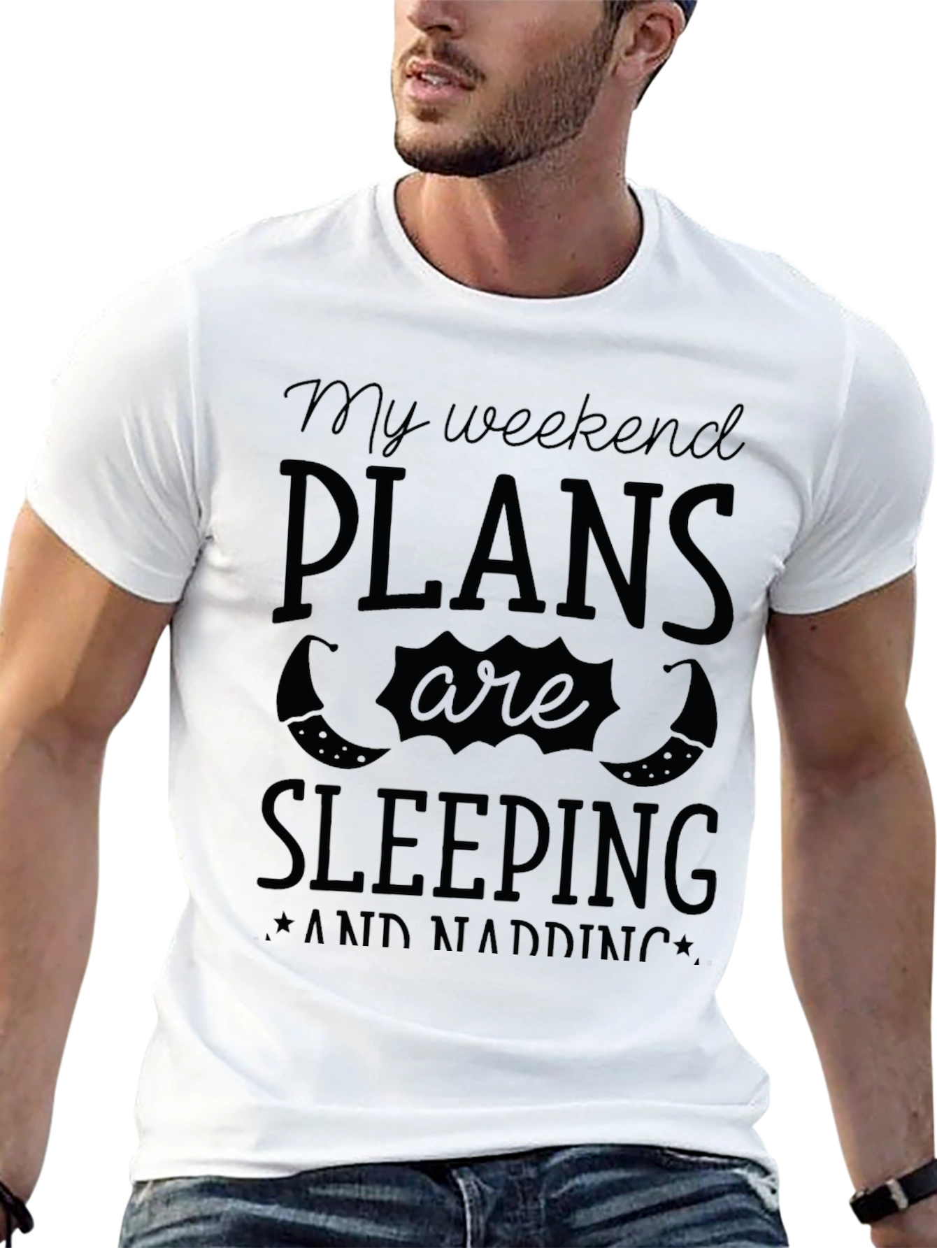 Weekend Plans Sleeping & Napping Graphic Tee