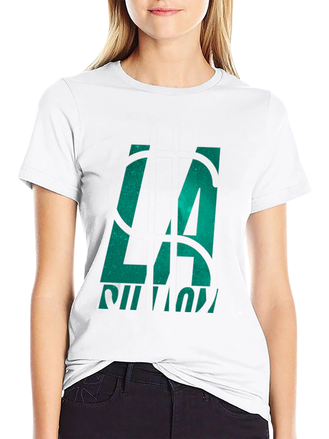 LA Silhouette Graphic Tee - Black