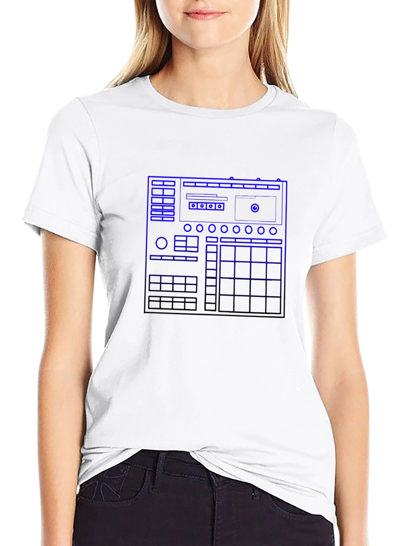 MPC Blueprint Graphic T-Shirt - Black