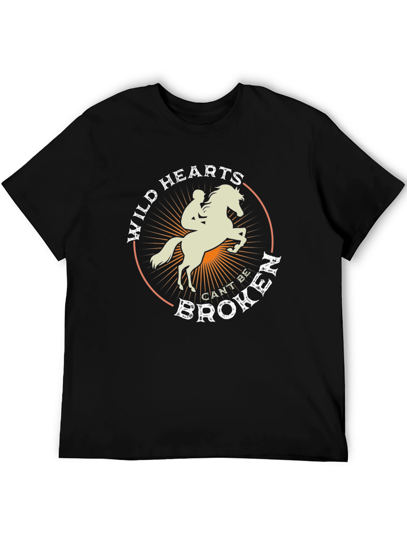 Wild Hearts Graphic Tee - Equestrian Style