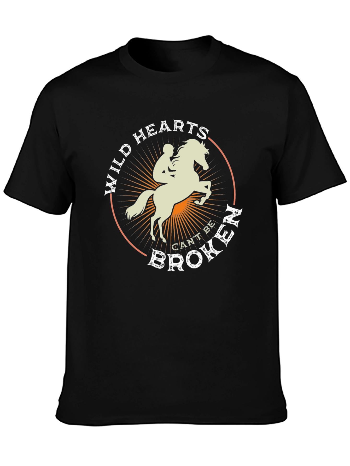 Wild Hearts Graphic Tee - Equestrian Style
