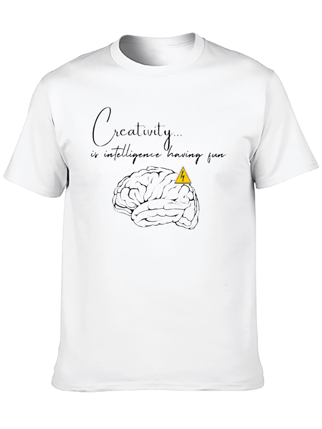 Creative Brain T-Shirt - Intelligence Having Fun