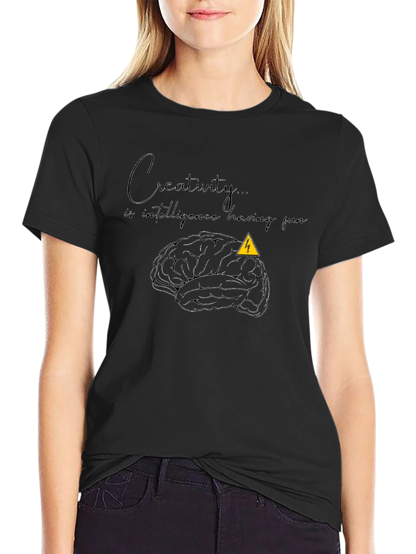 Creative Brain T-Shirt - Intelligence Having Fun