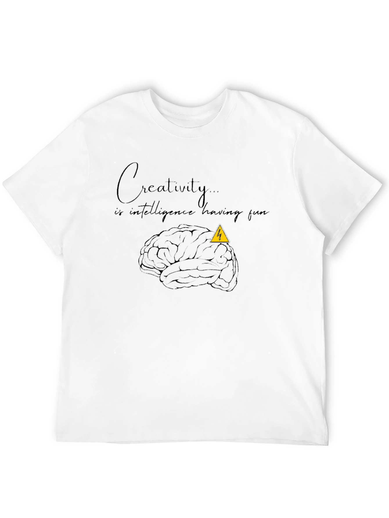 Creative Brain T-Shirt - Intelligence Having Fun