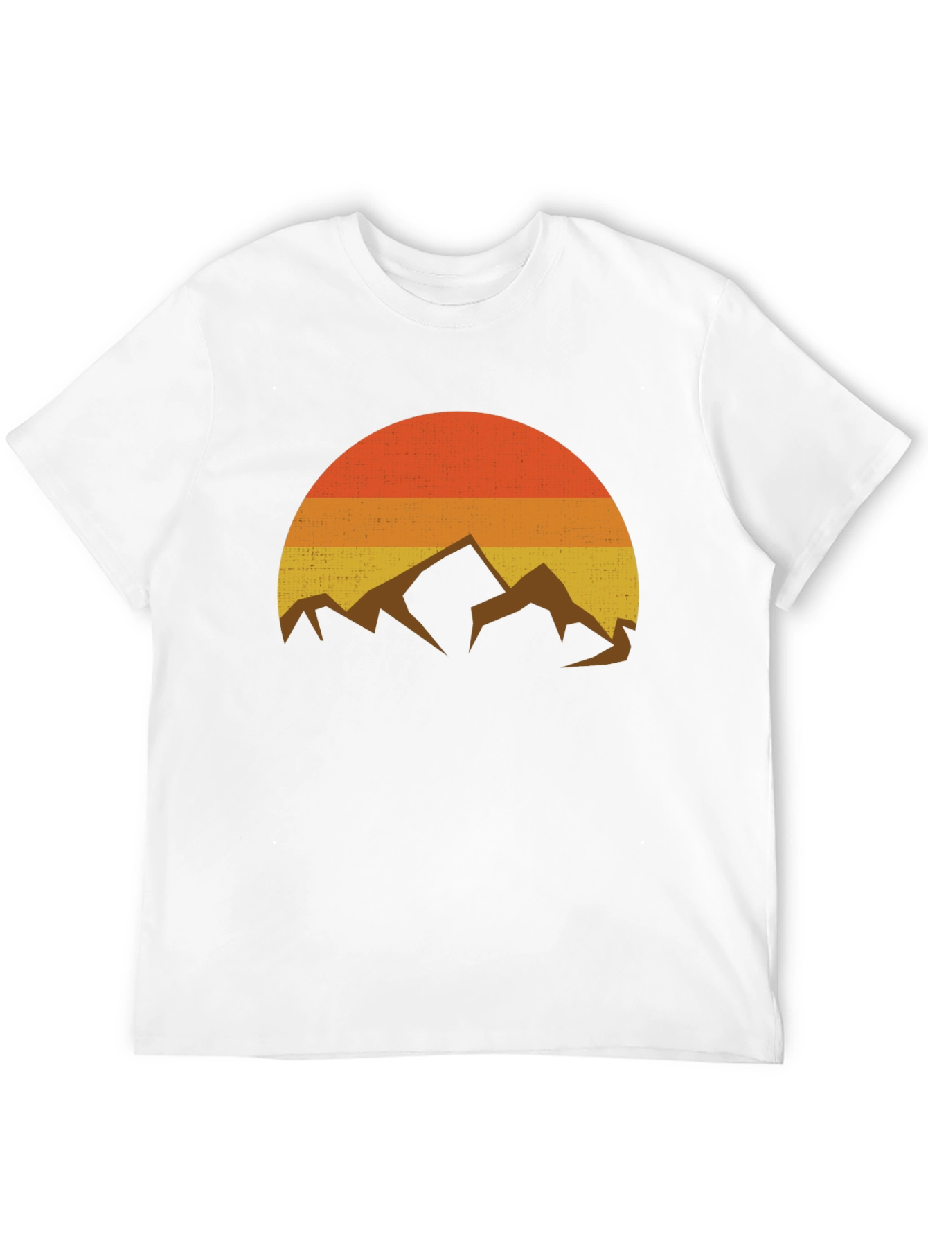 Retro Mountain Sunset Graphic Tee