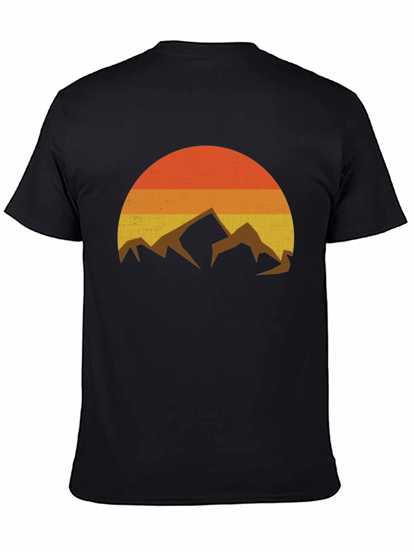 Retro Mountain Sunset Graphic Tee