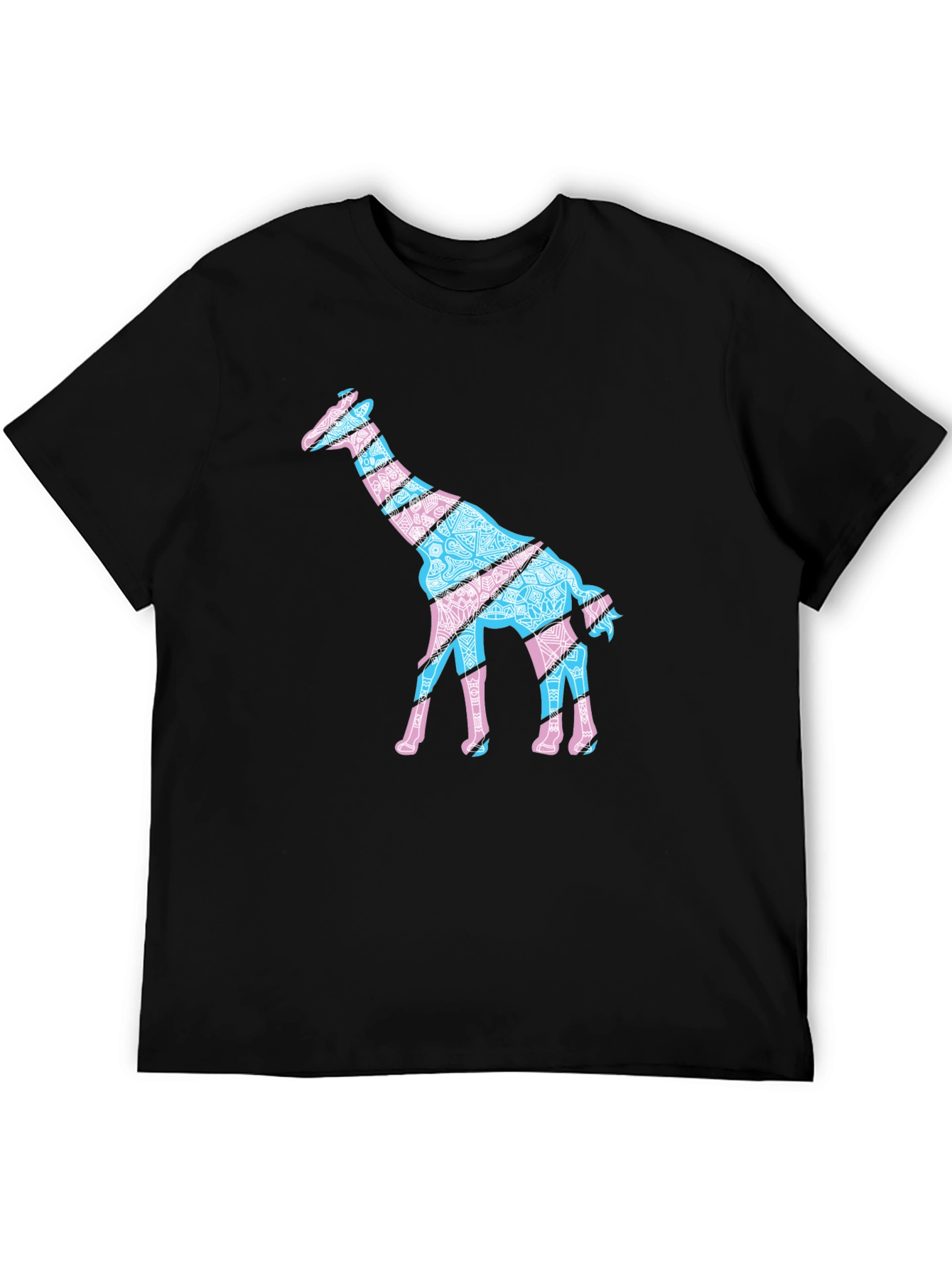 Giraffe Graphic Tee - Trendy Animal T-Shirt