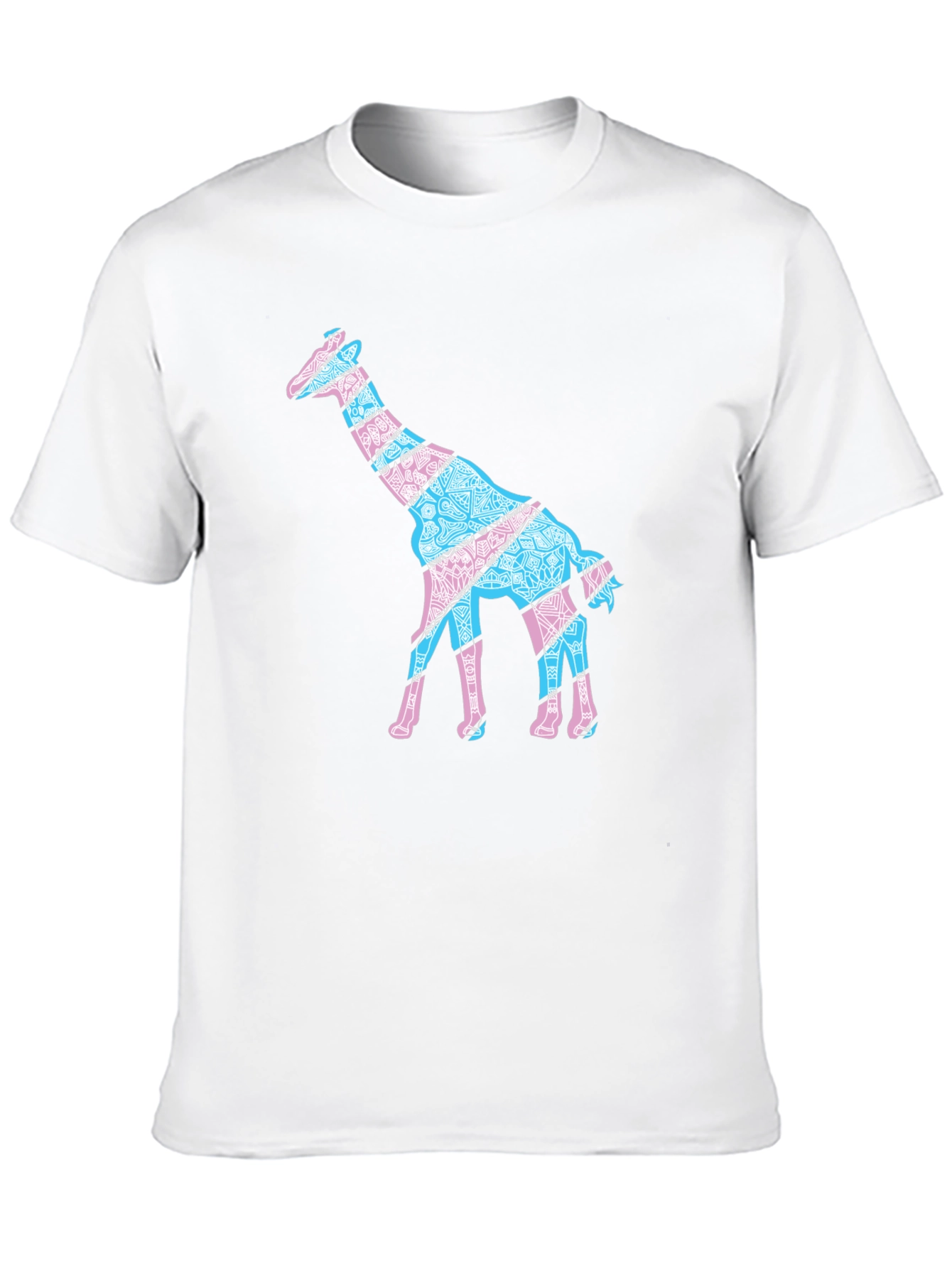 Giraffe Graphic Tee - Trendy Animal T-Shirt