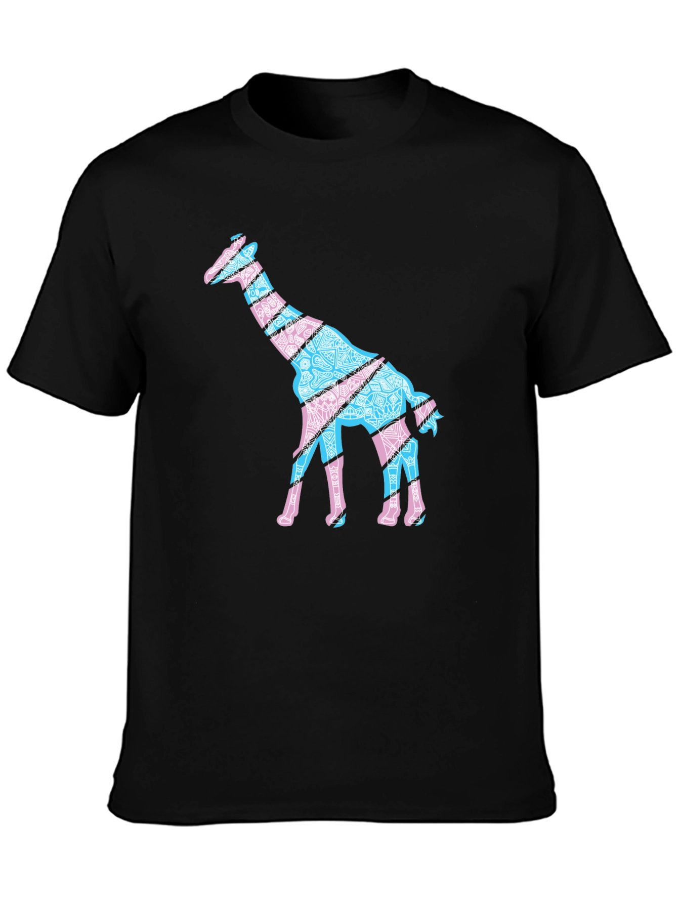 Giraffe Graphic Tee - Trendy Animal T-Shirt