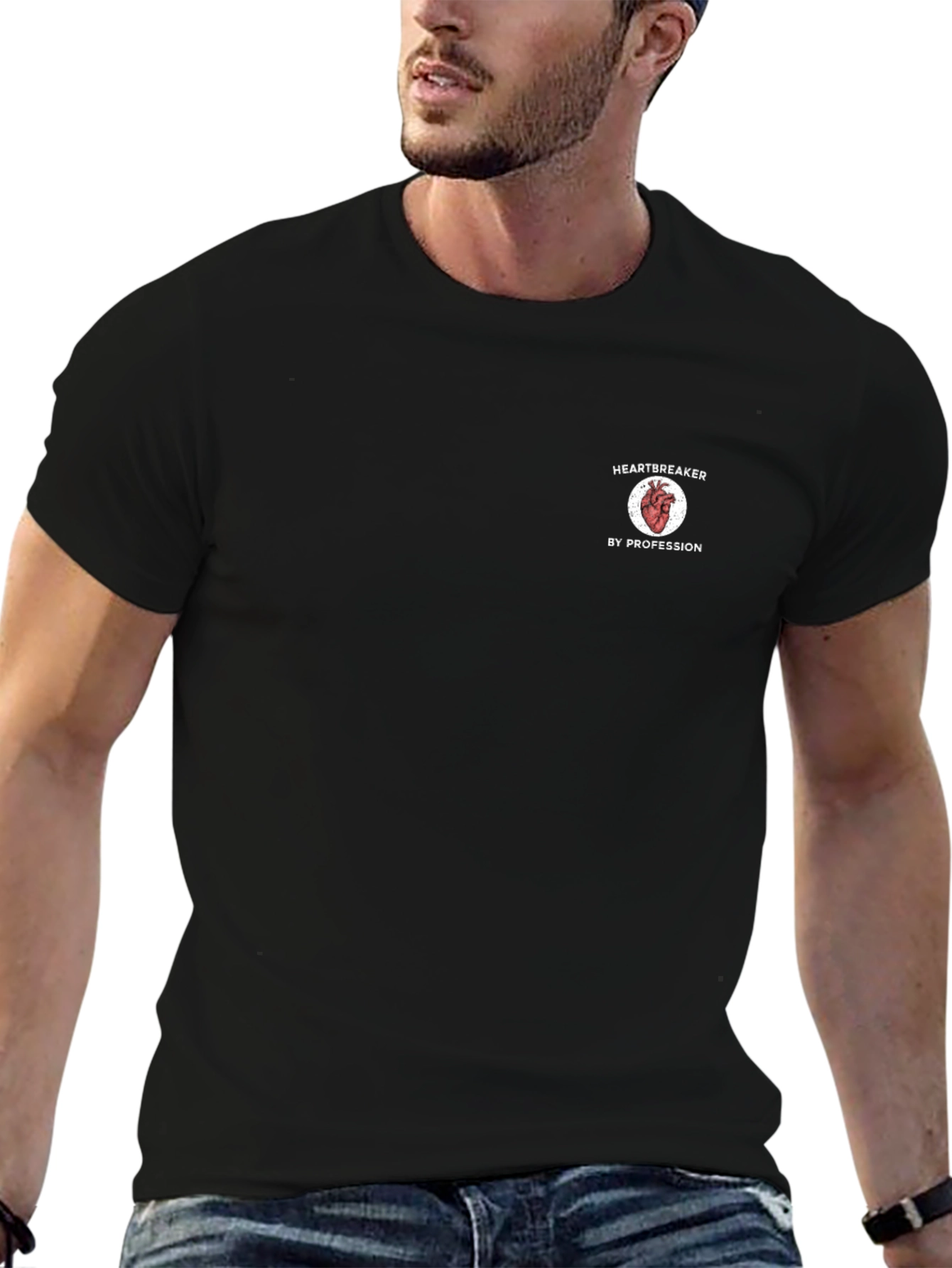 Heartbreaker By Profession Black T-Shirt