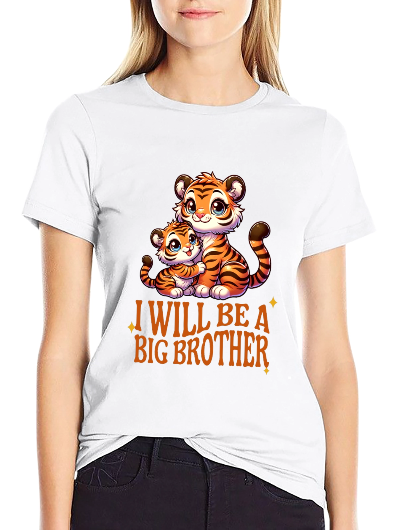 Big Brother Tiger Graphic Tee - Boys