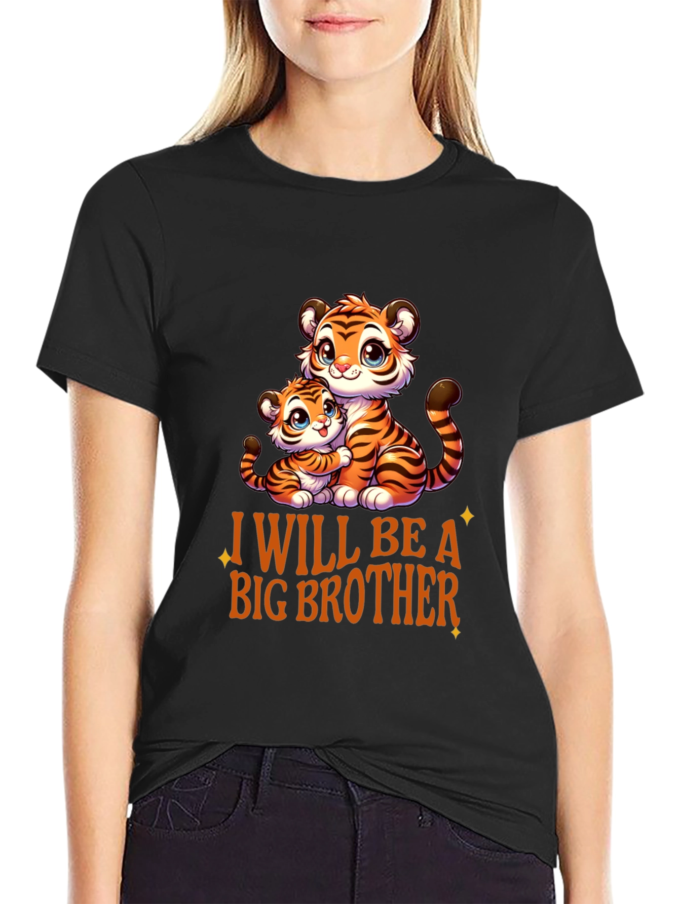 Big Brother Tiger Graphic Tee - Boys
