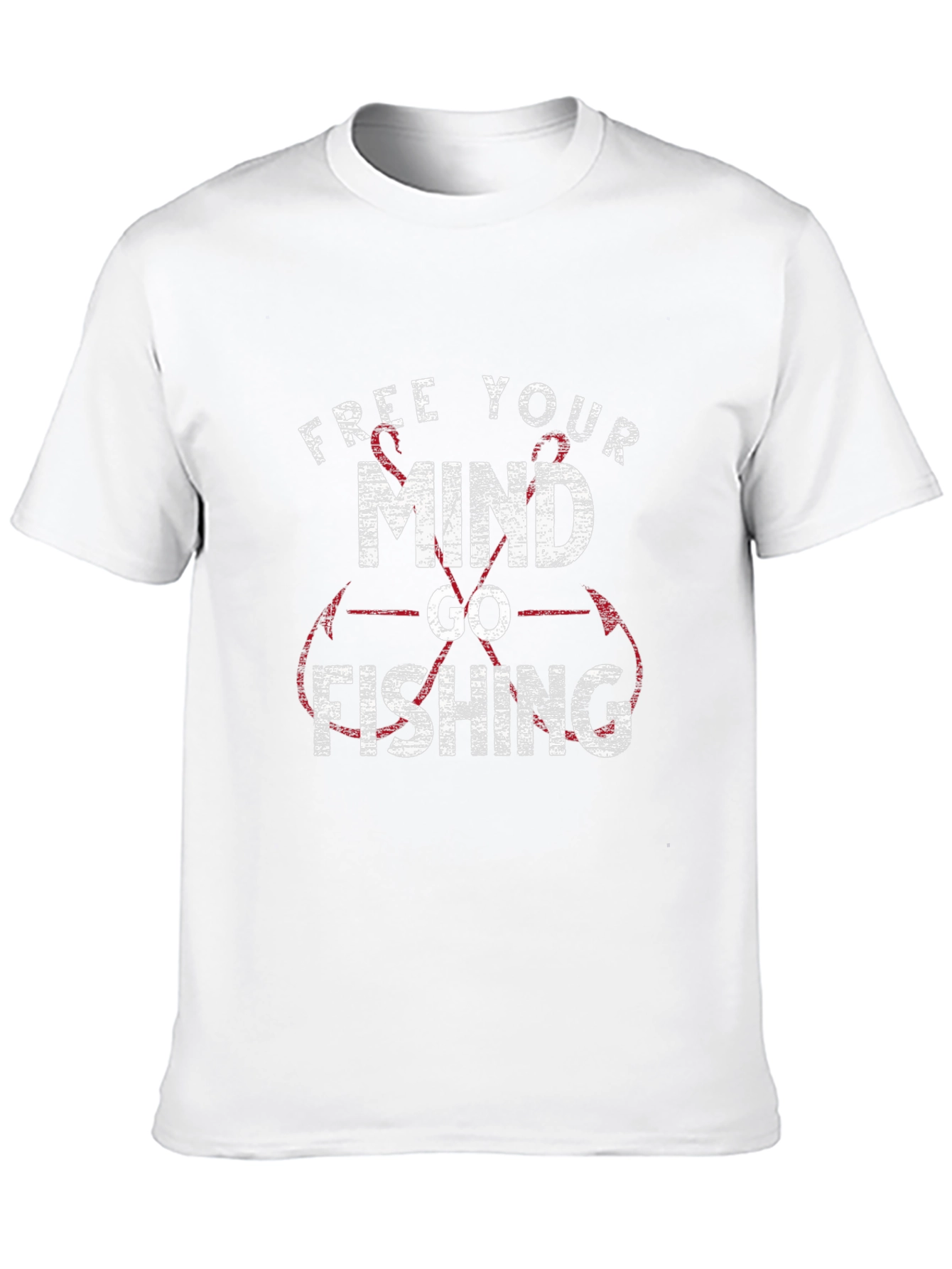 Free Your Mind Go Fishing Graphic Tee