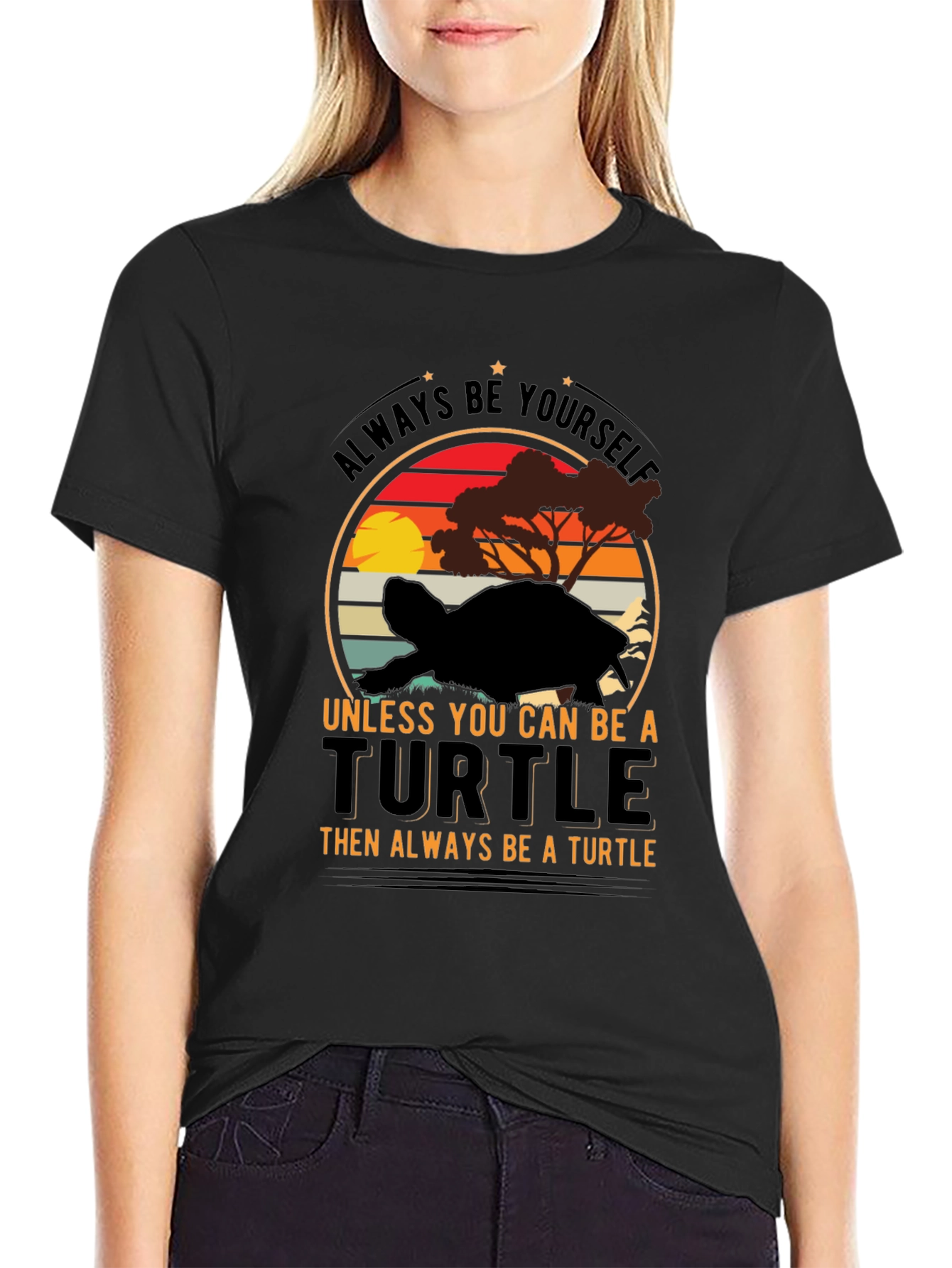 Turtle Lover T-Shirt: Always Be Yourself Graphic Tee