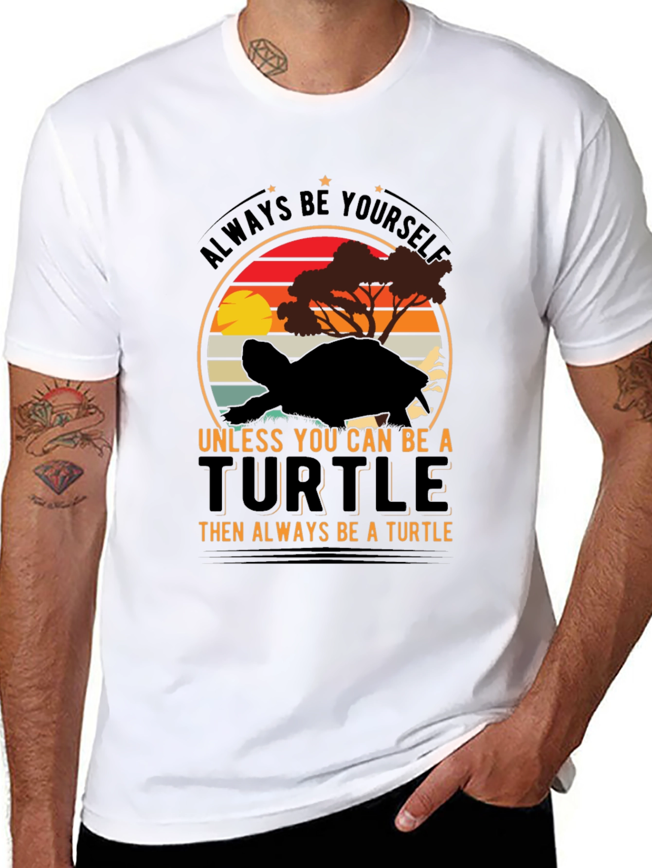 Turtle Lover T-Shirt: Always Be Yourself Graphic Tee